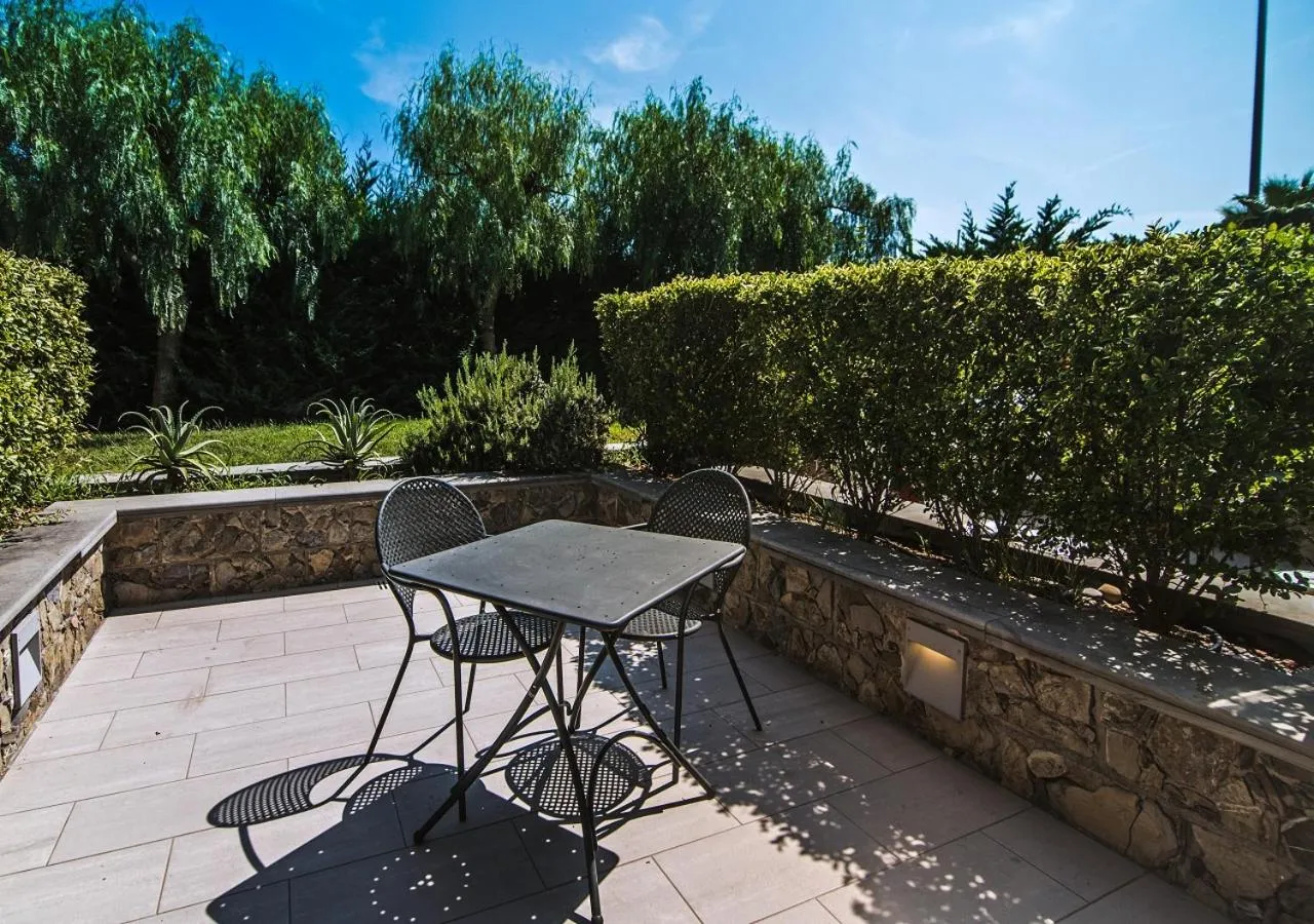 Patio in Aregai Marina Hotel & Residence