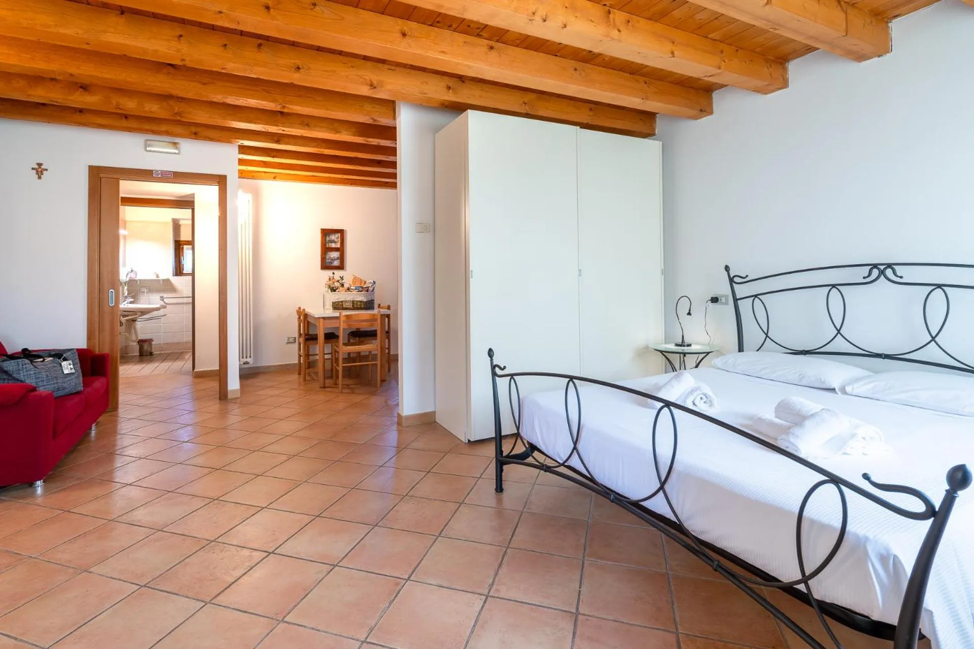 Bedroom, Bed in Agriturismo Al Tralcio