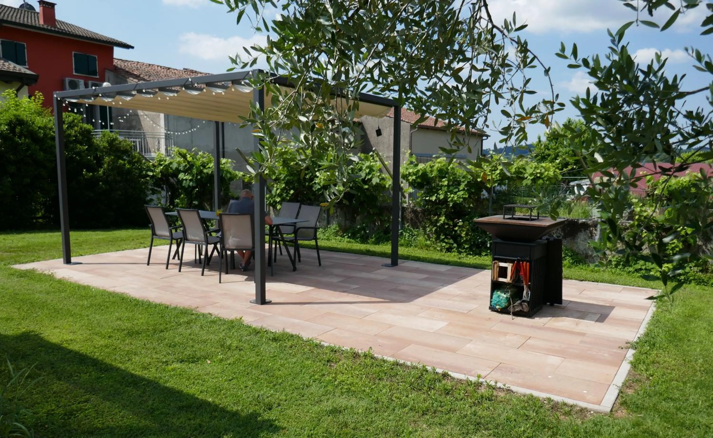 BBQ facilities in Agriturismo Al Tralcio