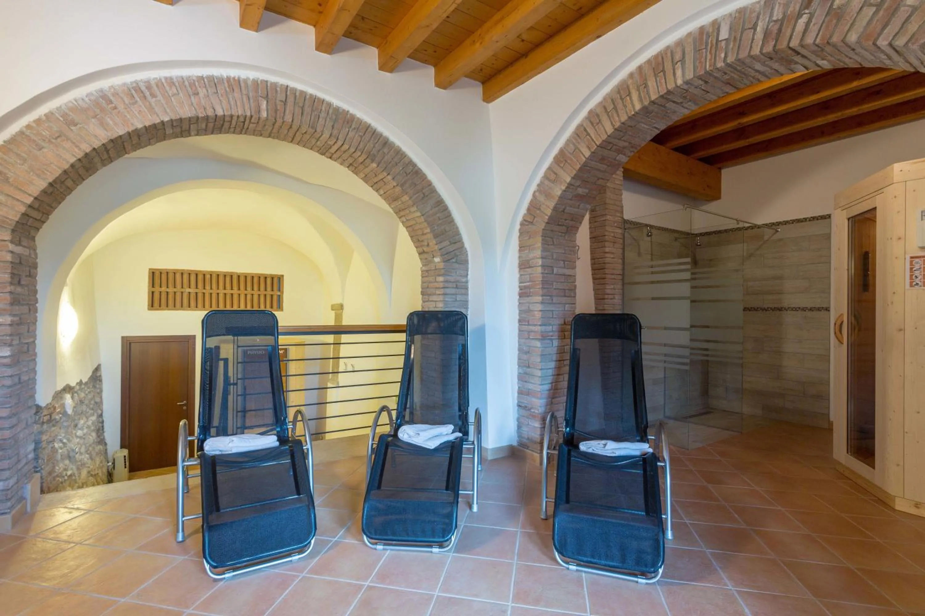 Sauna in Agriturismo Al Tralcio