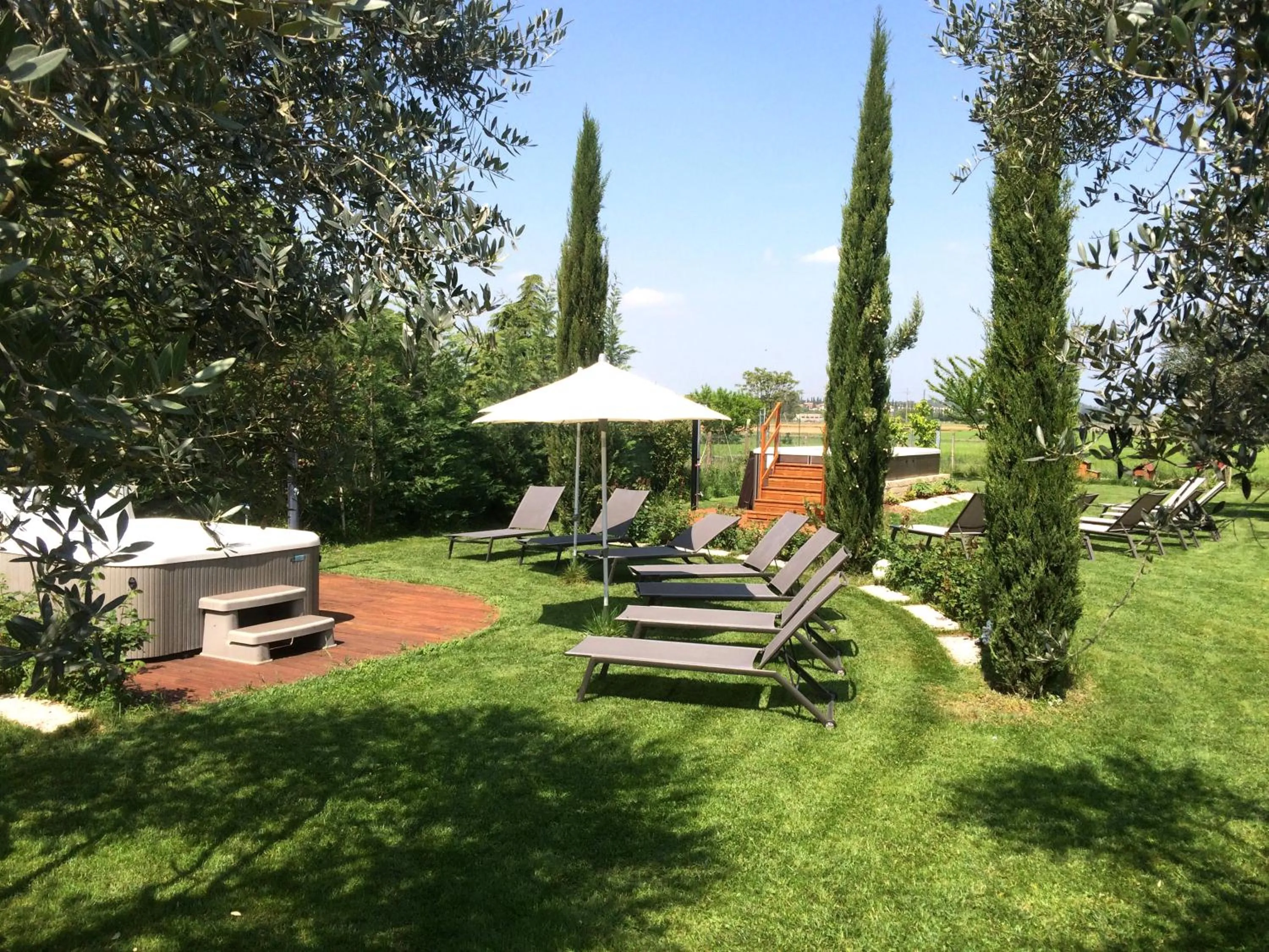 Garden in Agriturismo Al Tralcio