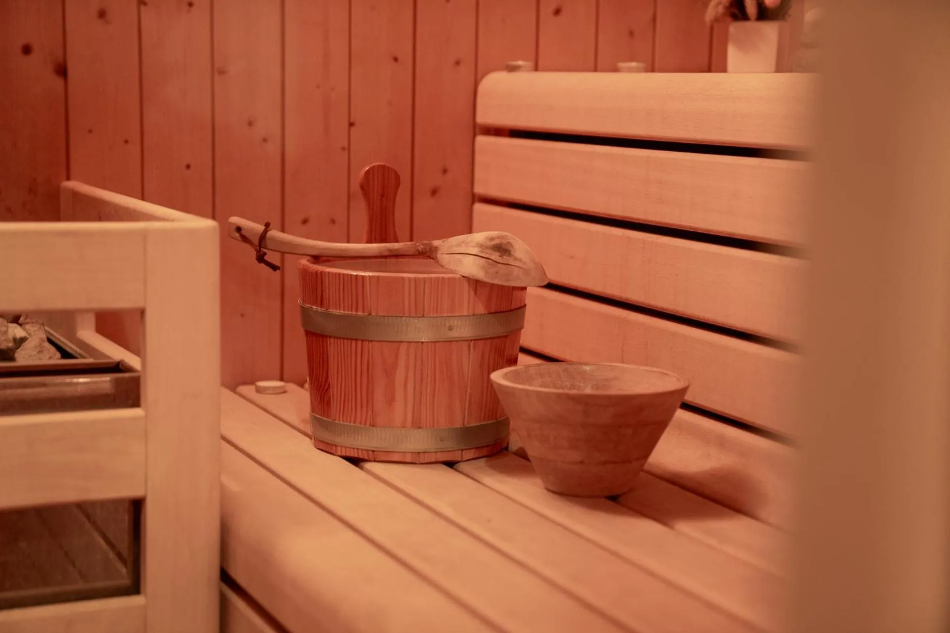 Sauna in Agriturismo Al Tralcio