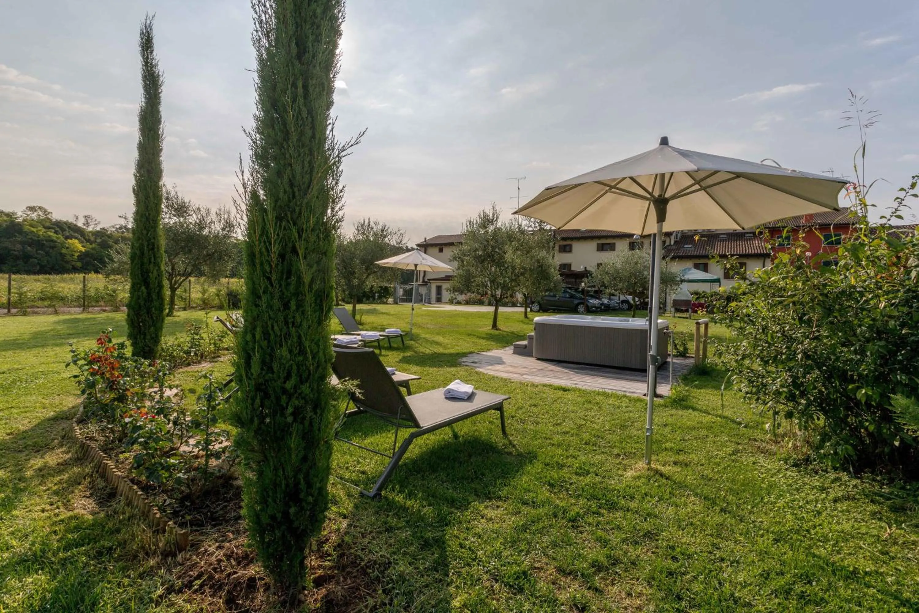 Garden in Agriturismo Al Tralcio