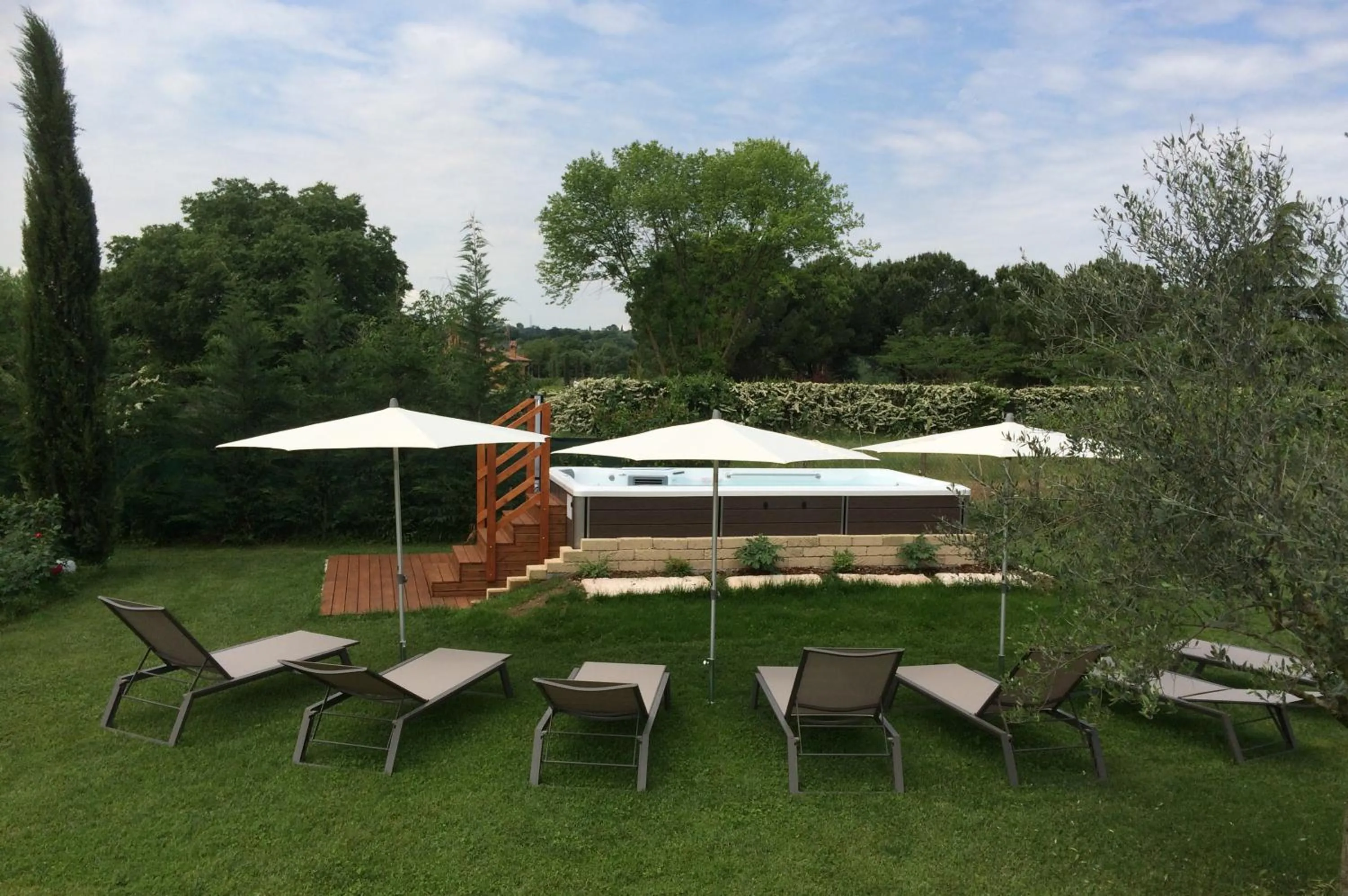 Garden in Agriturismo Al Tralcio