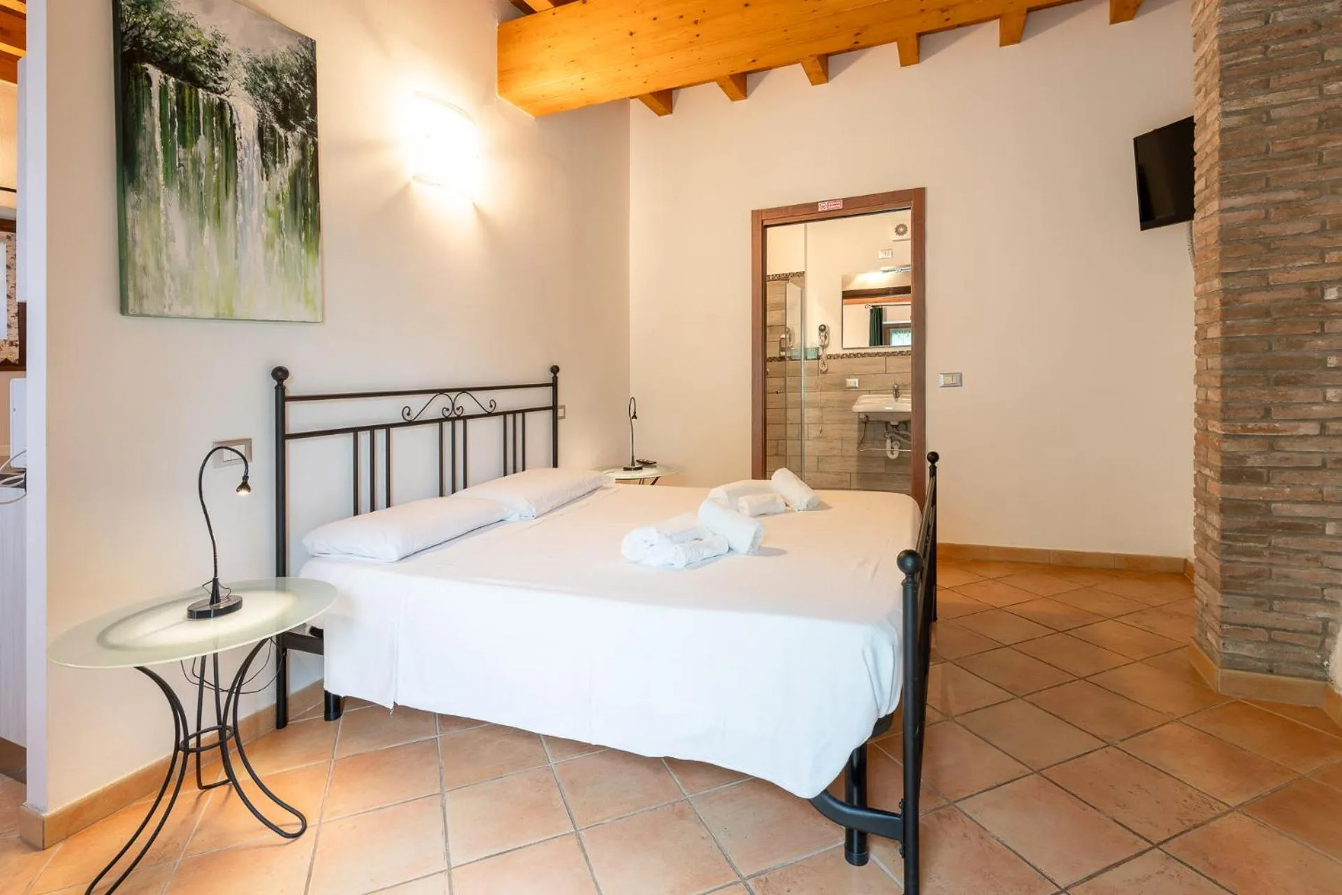 Bedroom, Bed in Agriturismo Al Tralcio