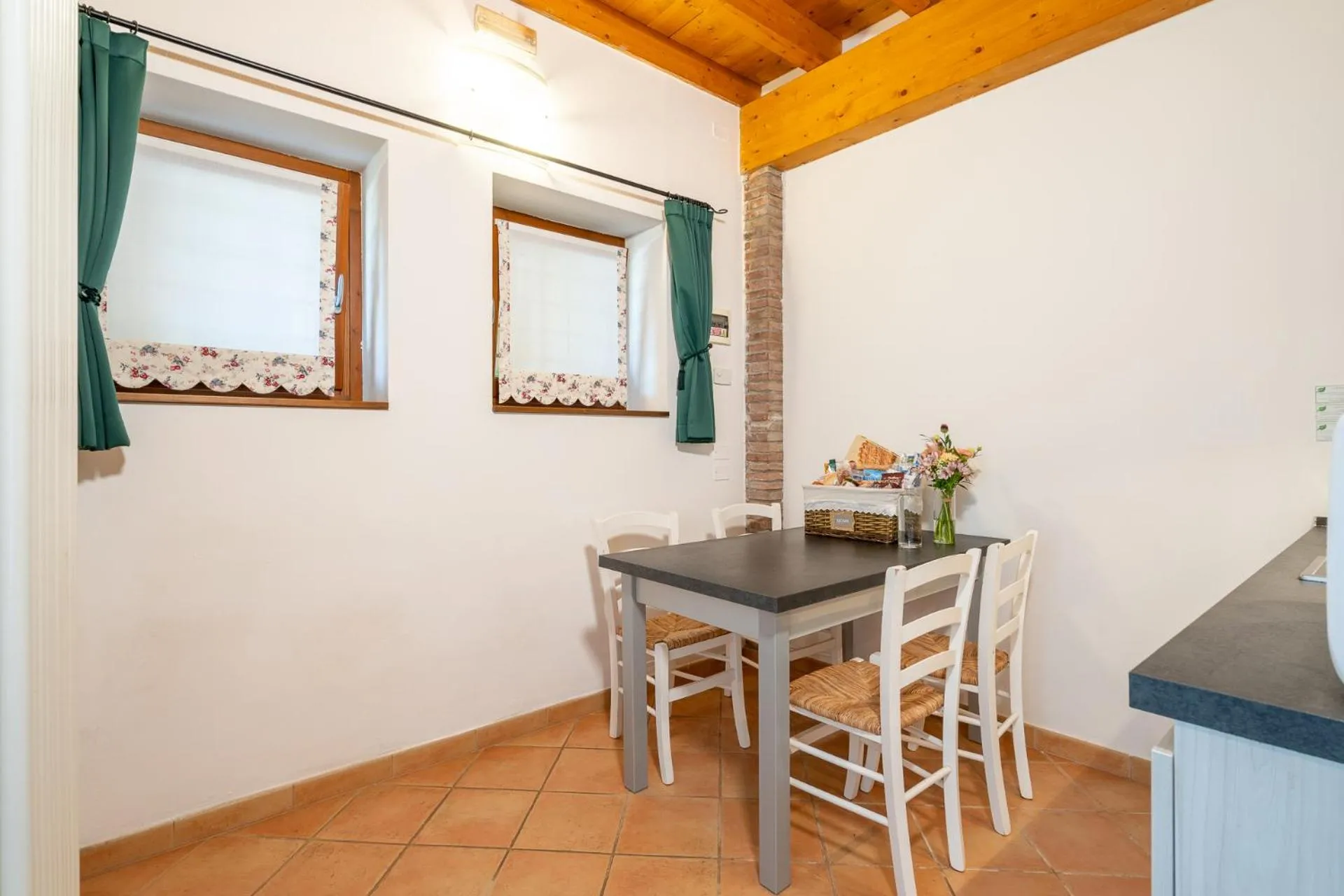 kitchen in Agriturismo Al Tralcio