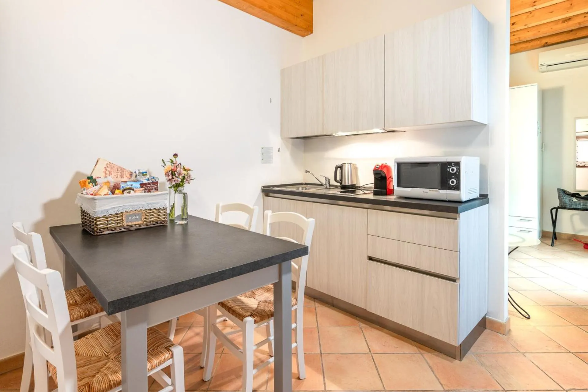 kitchen in Agriturismo Al Tralcio