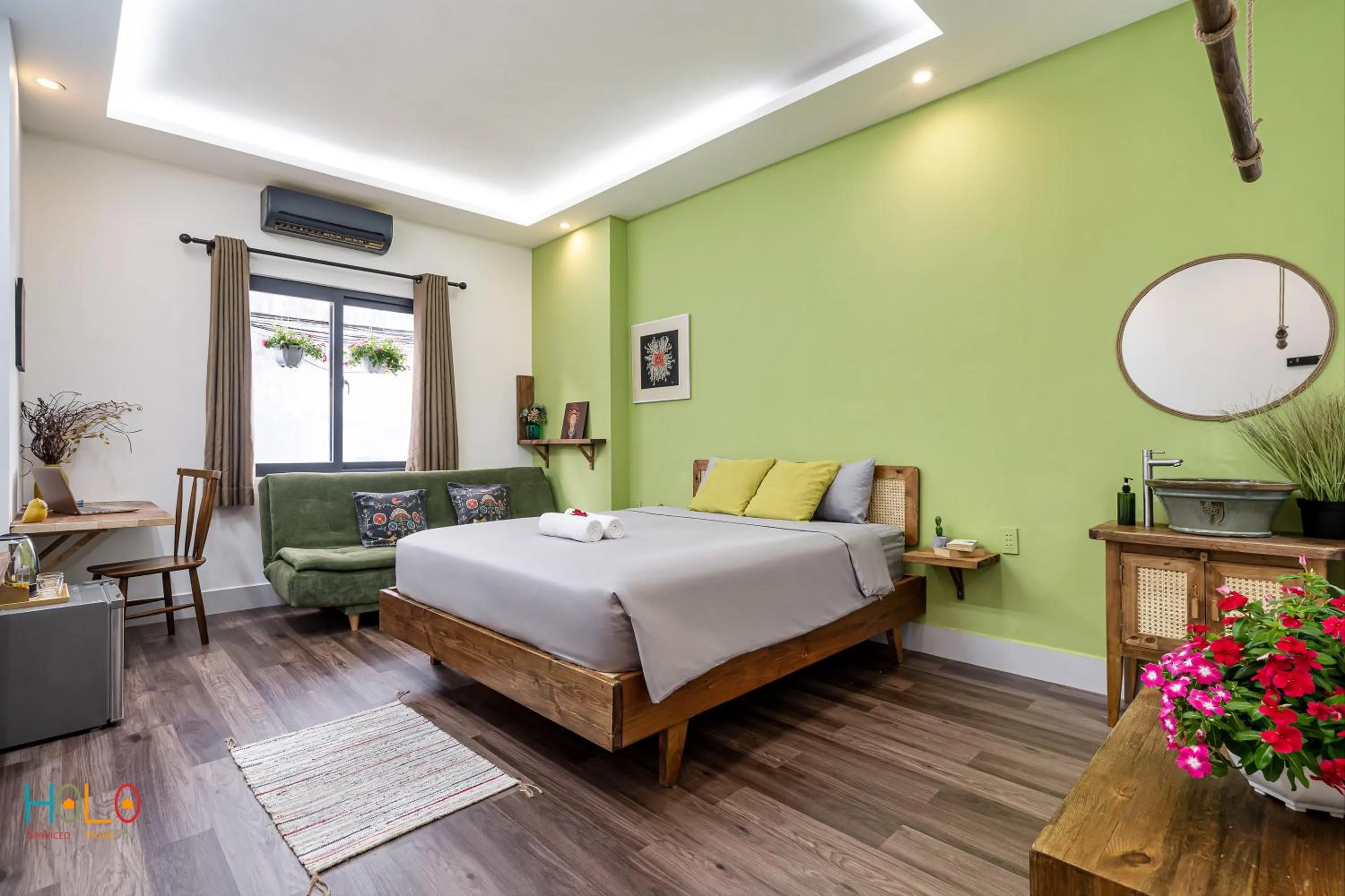 Bed in HoLo Central Saigon - Serviced HomeStay