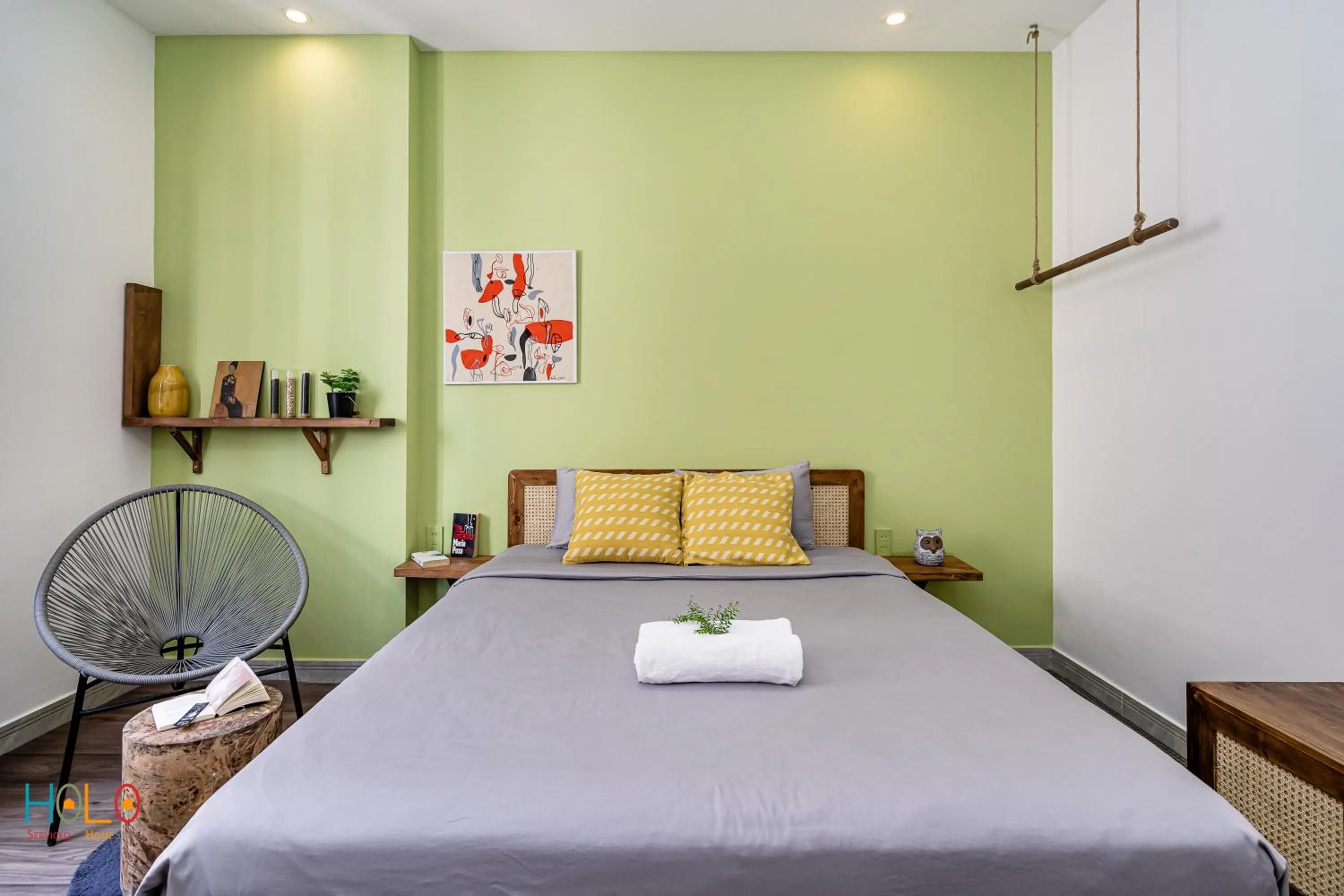 Bed in HoLo Central Saigon - Serviced HomeStay