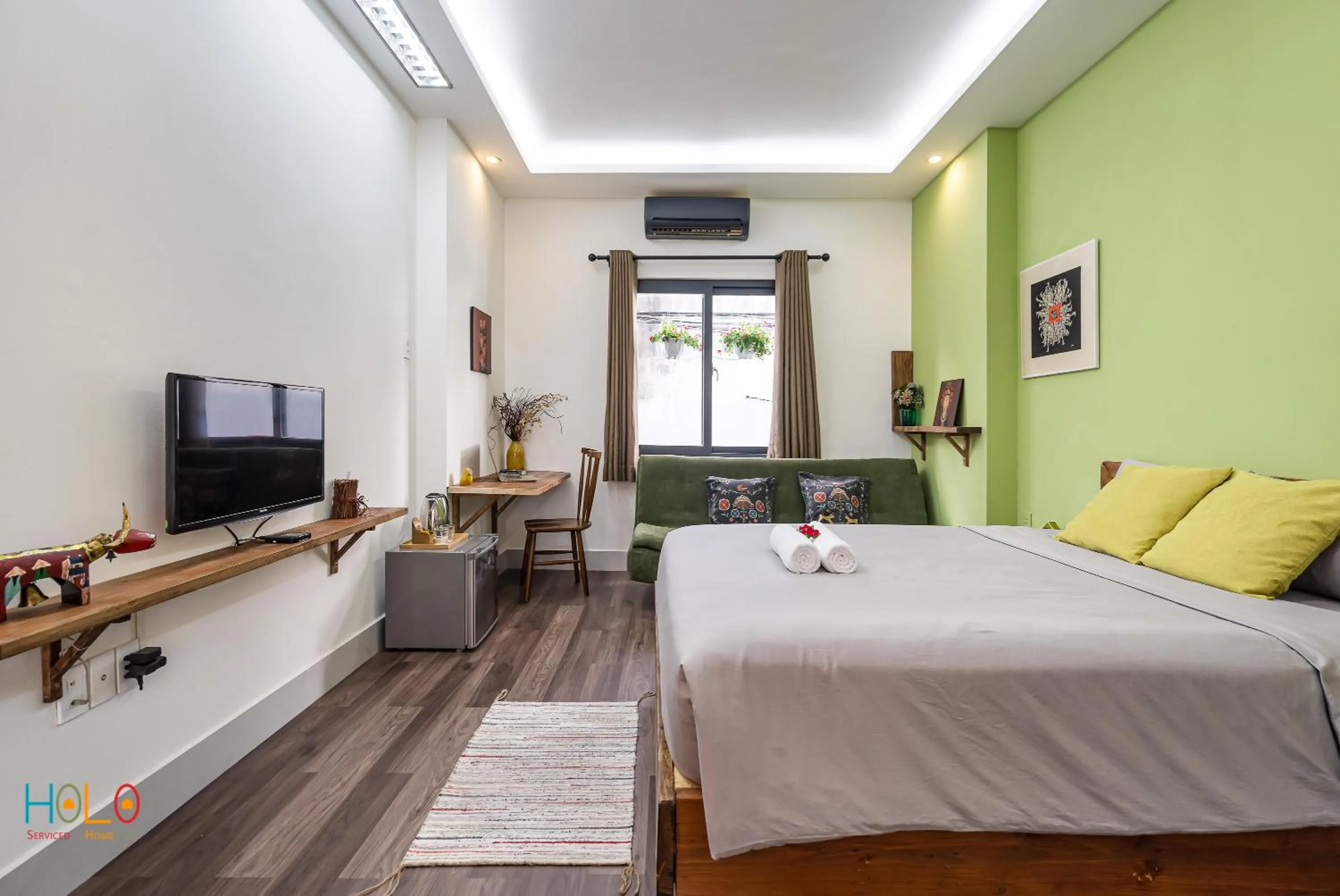 Bed in HoLo Central Saigon - Serviced HomeStay