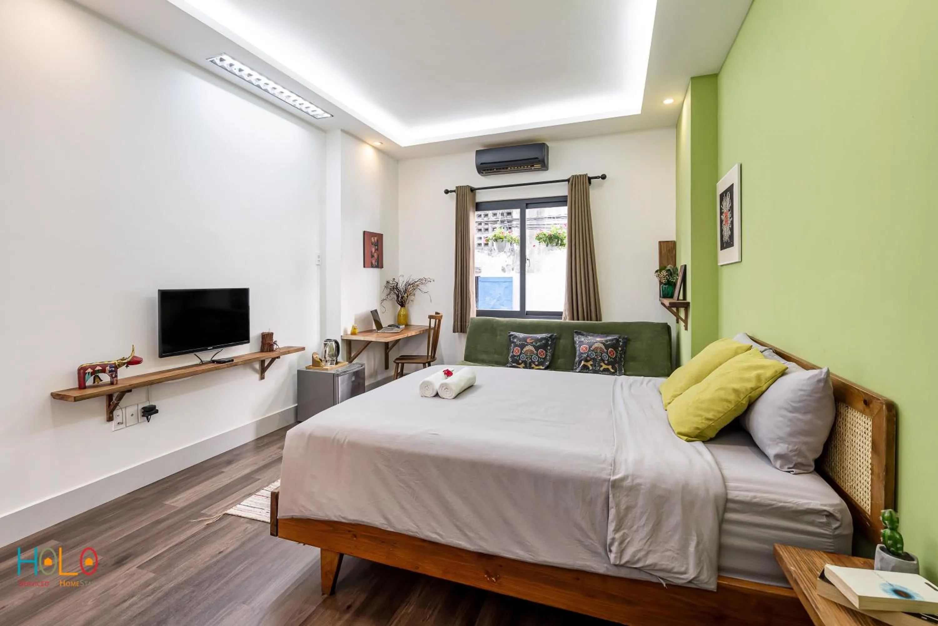 Bed in HoLo Central Saigon - Serviced HomeStay