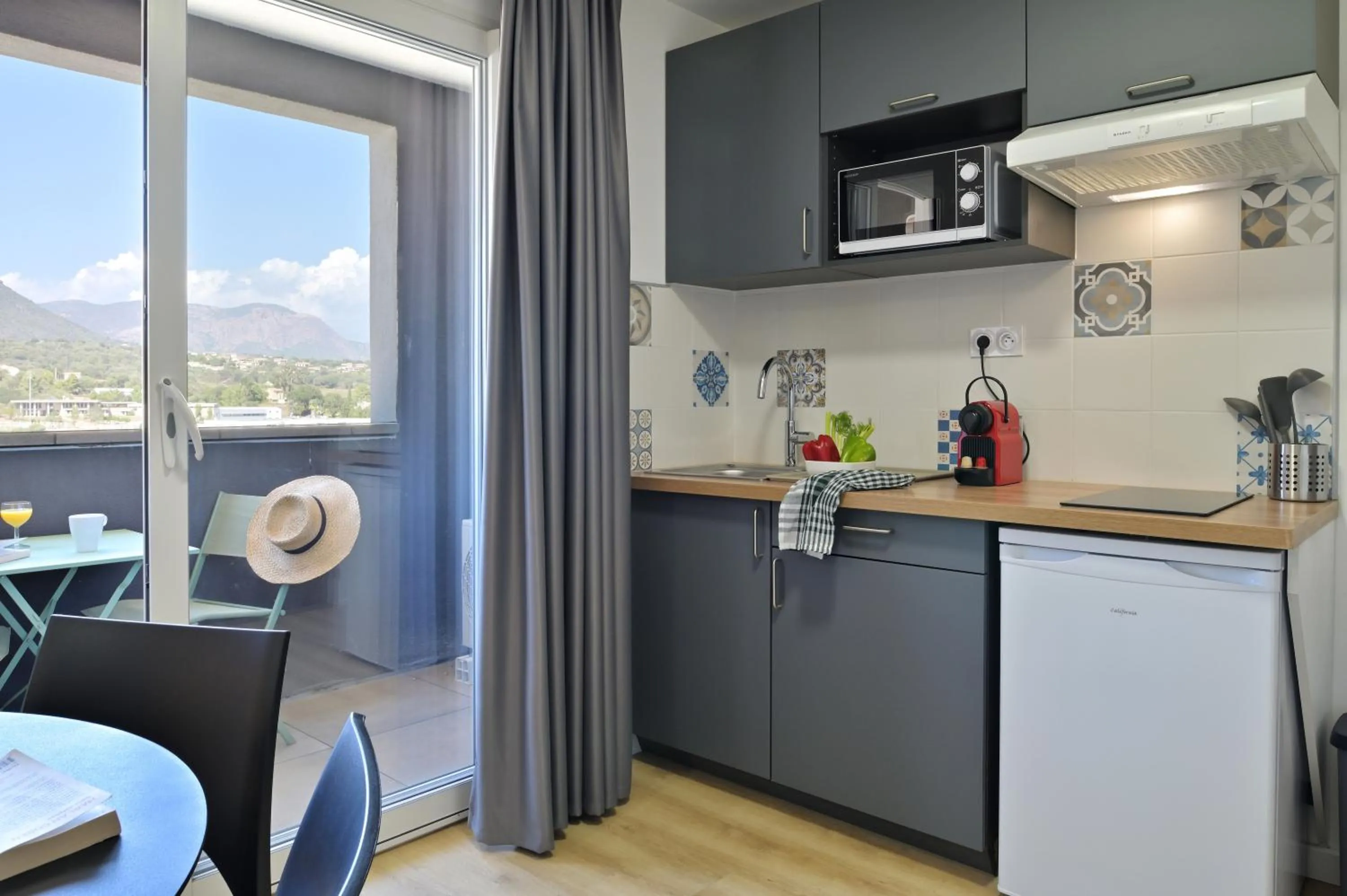 Kitchen or kitchenette in Résidence Easy Lodge