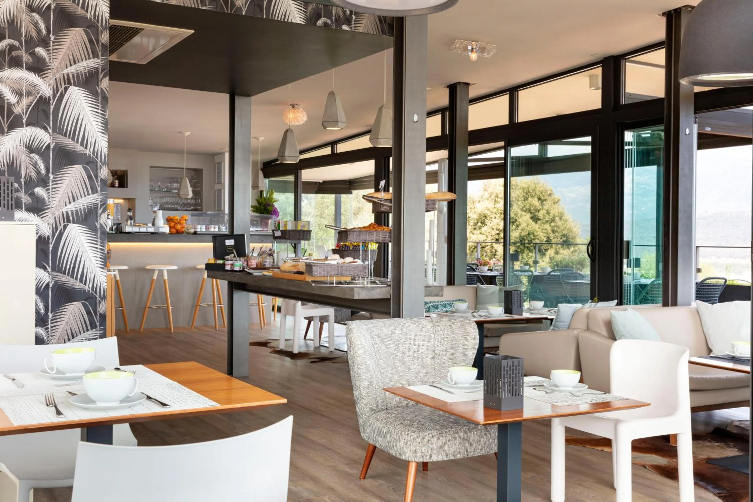 City view in Hotel Alcyon