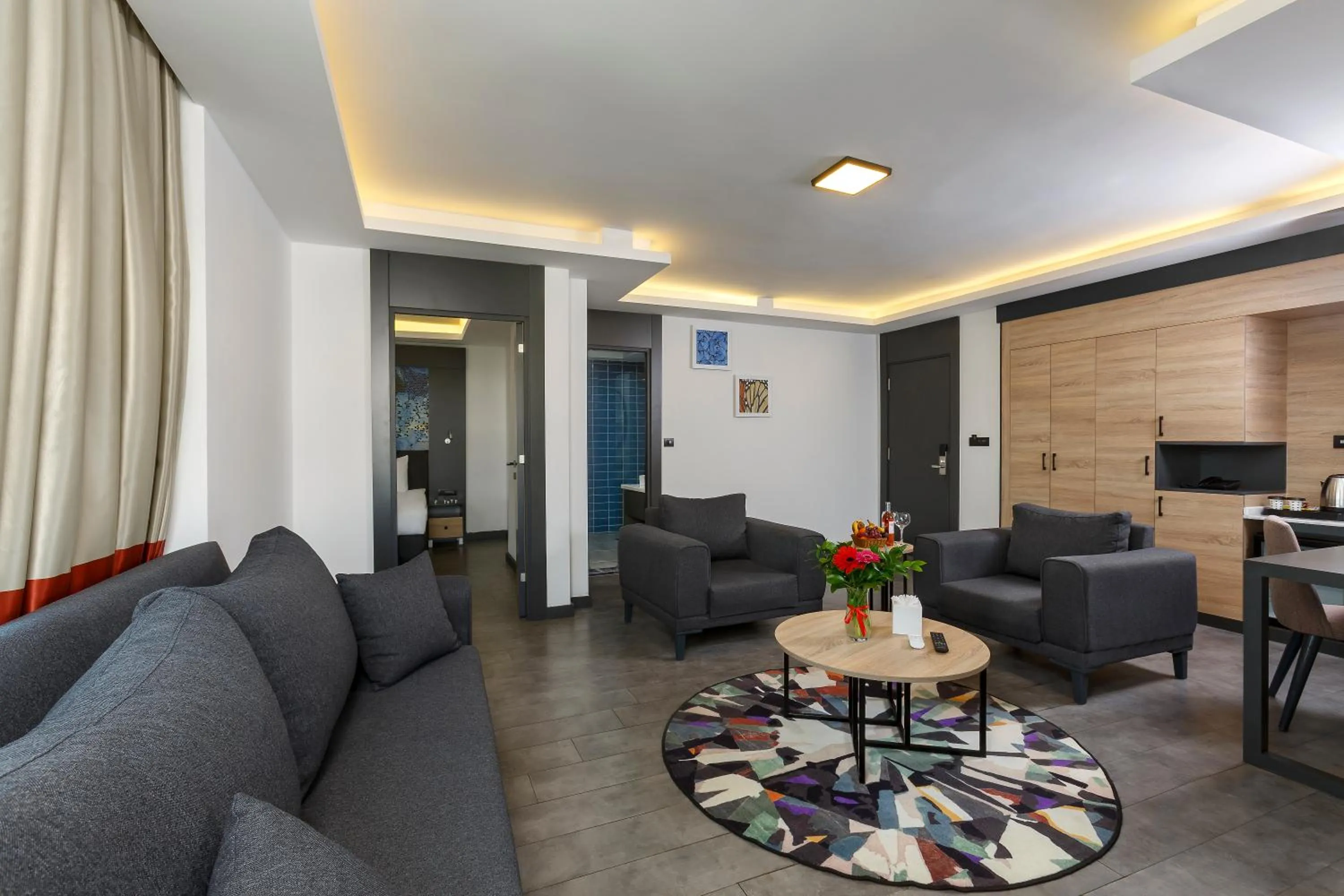 Communal lounge/ TV room in Optimum Luxury Hotel&Spa