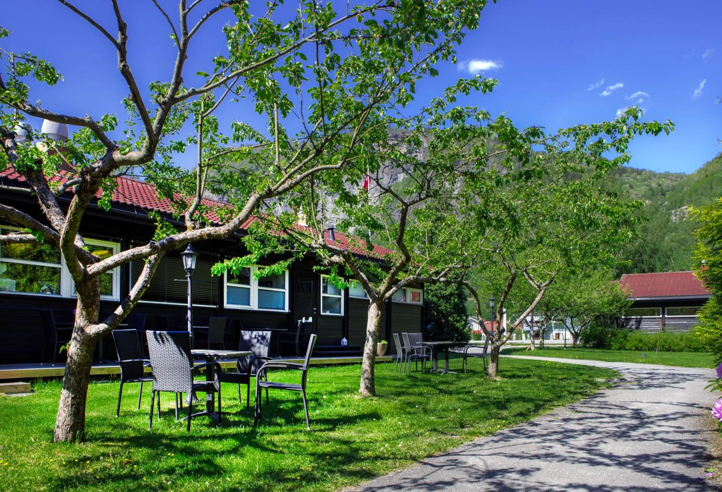 Patio in Gaupnetunet Hotell og Hytter