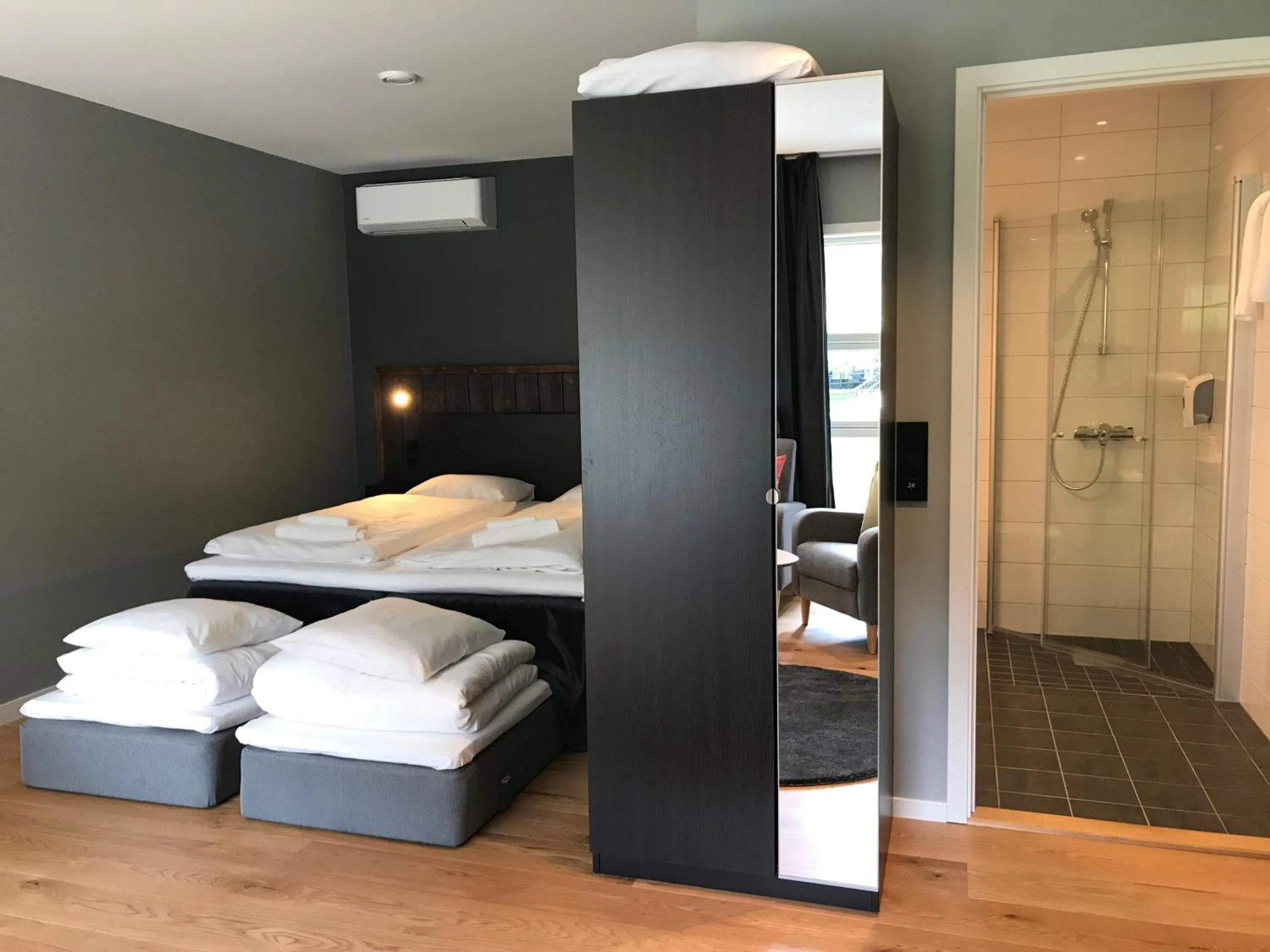 Bed in Gaupnetunet Hotell og Hytter