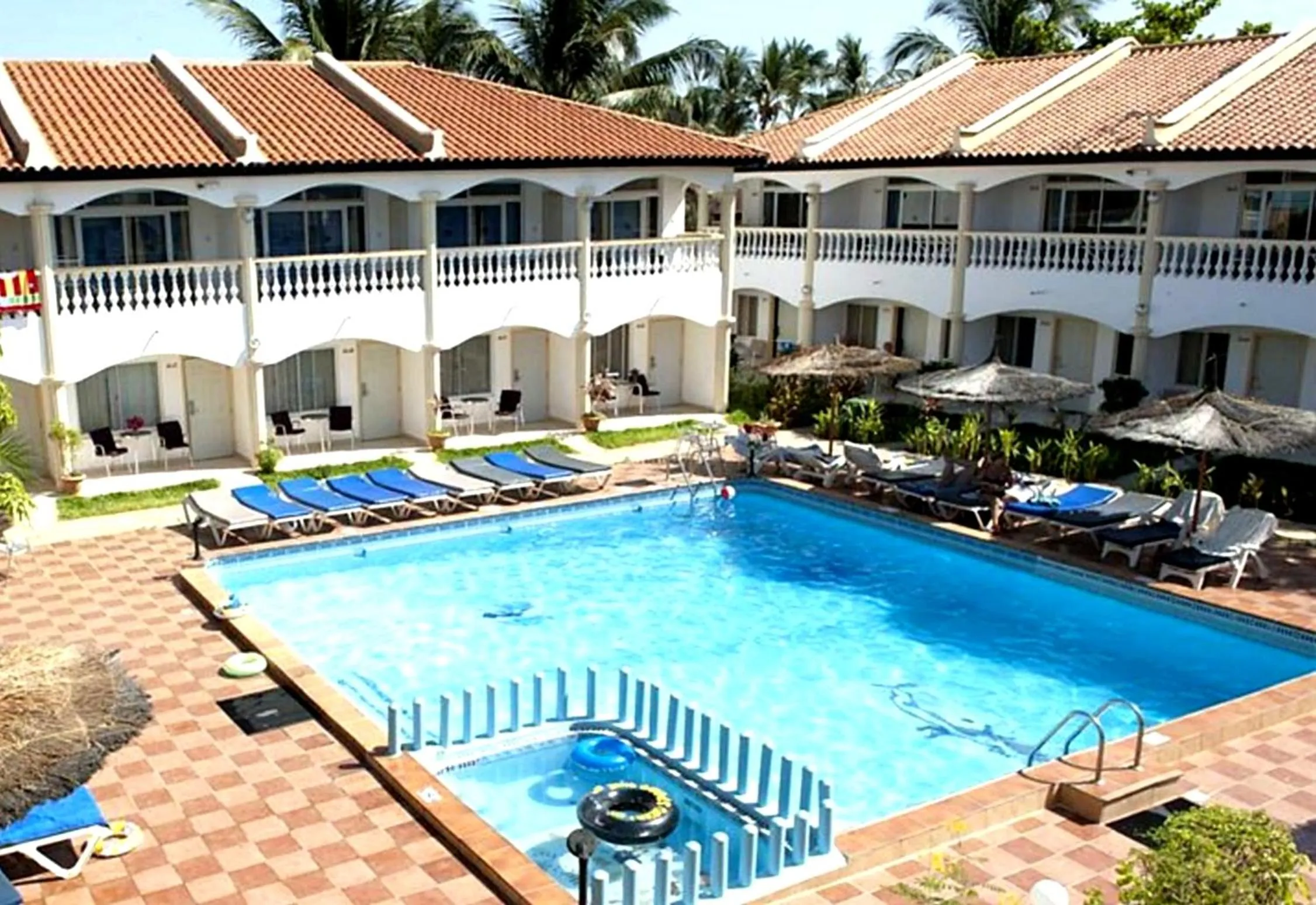 Pool view in Cape Point Hotel