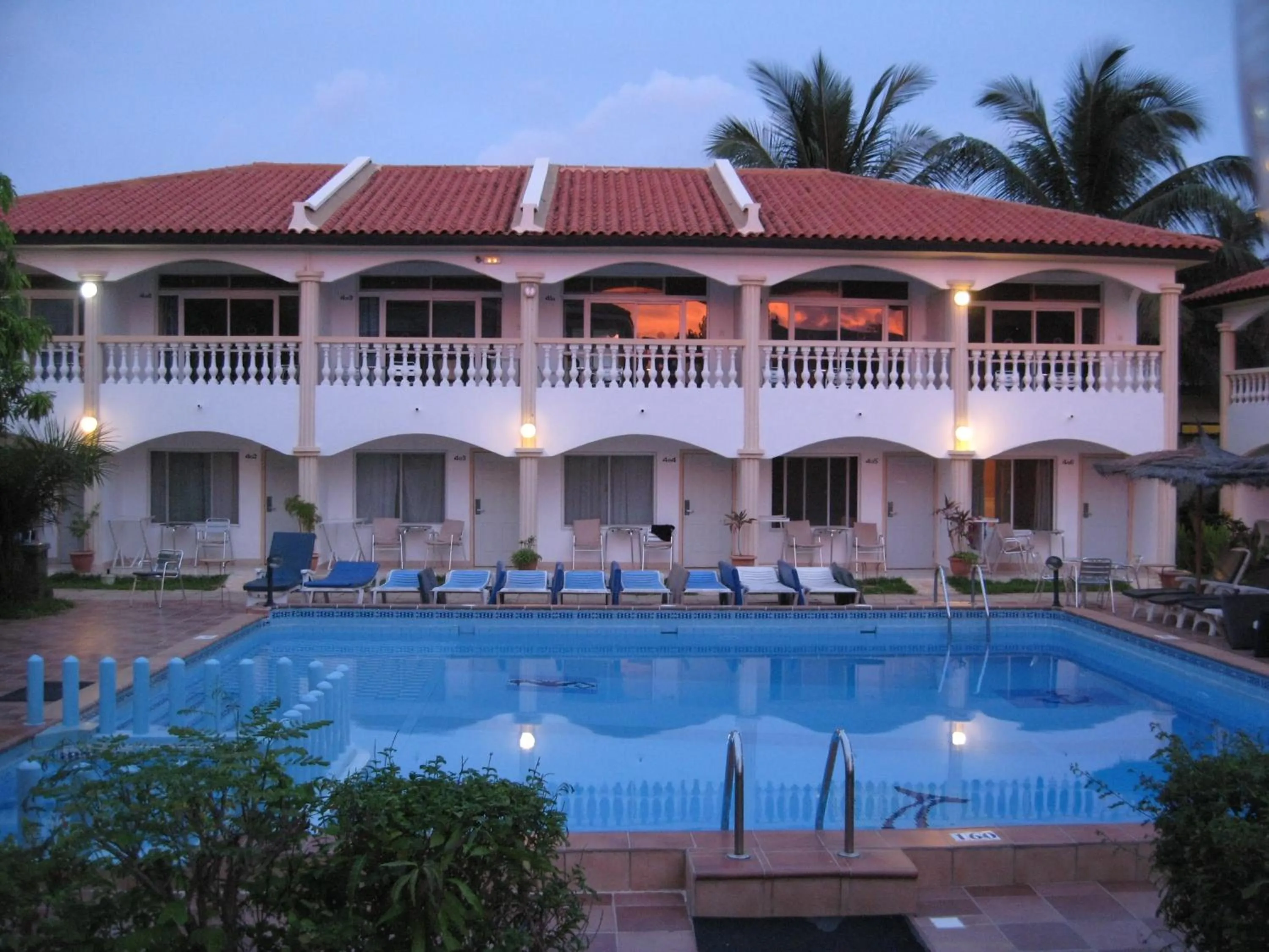 Pool view in Cape Point Hotel