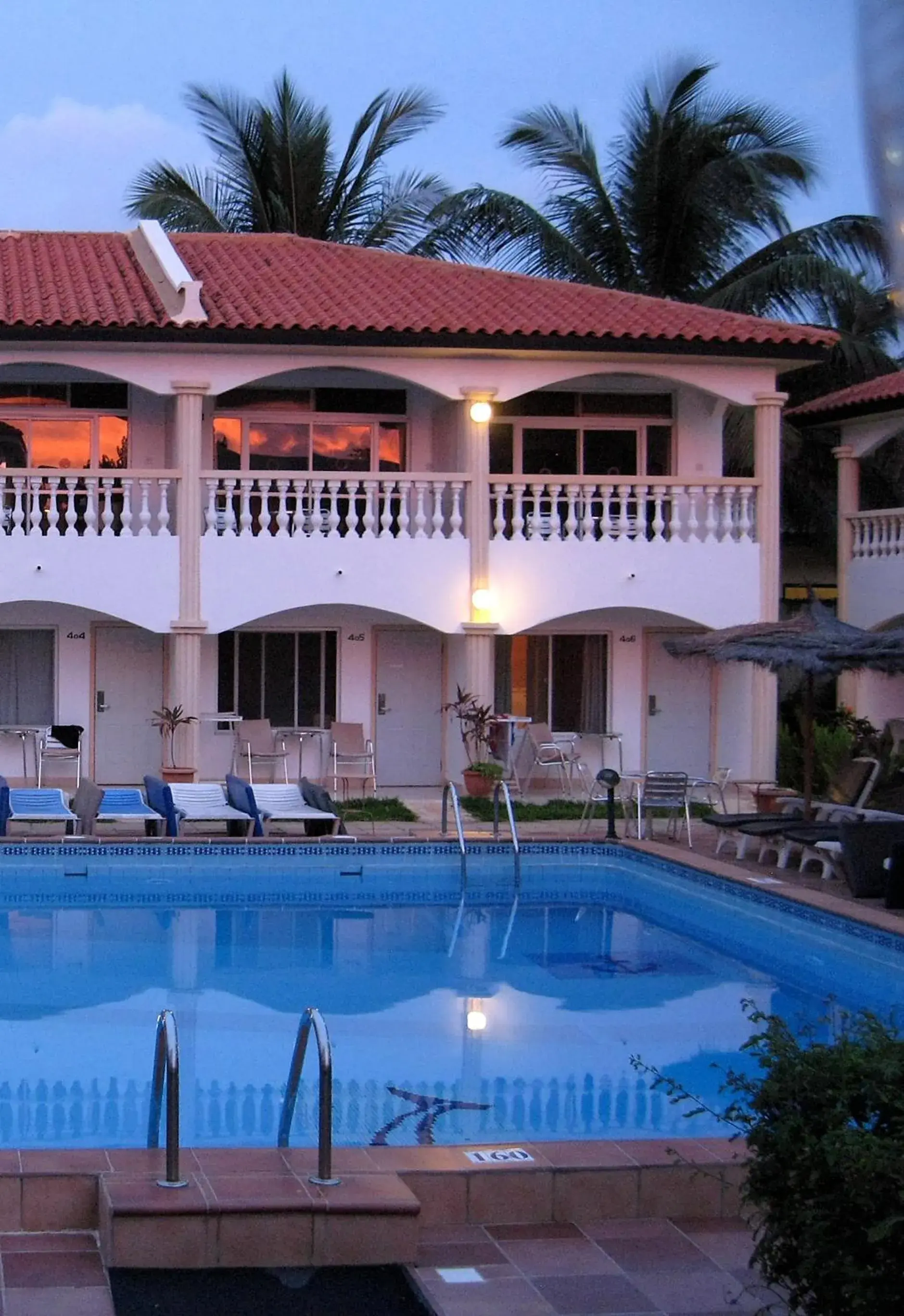 Pool view in Cape Point Hotel Pool view in Cape Point Hotel