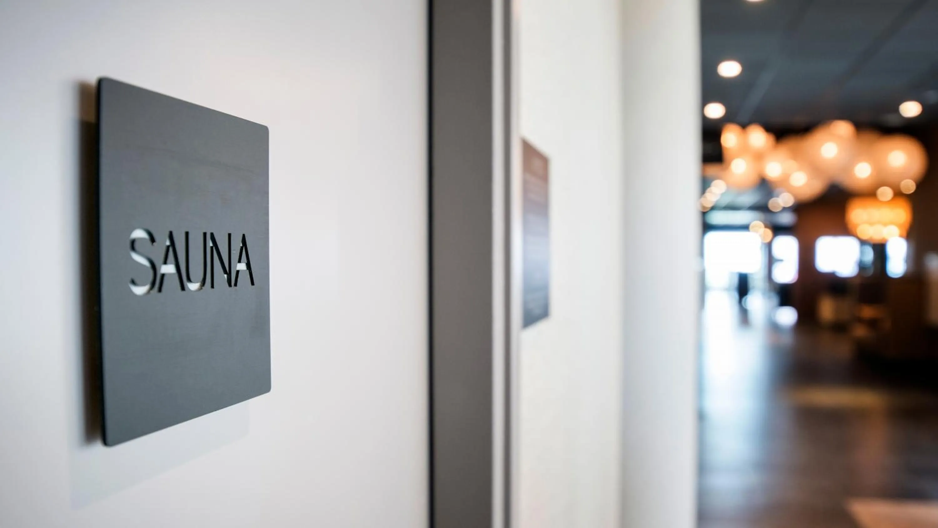 Sauna in Strandhotel Golfzang