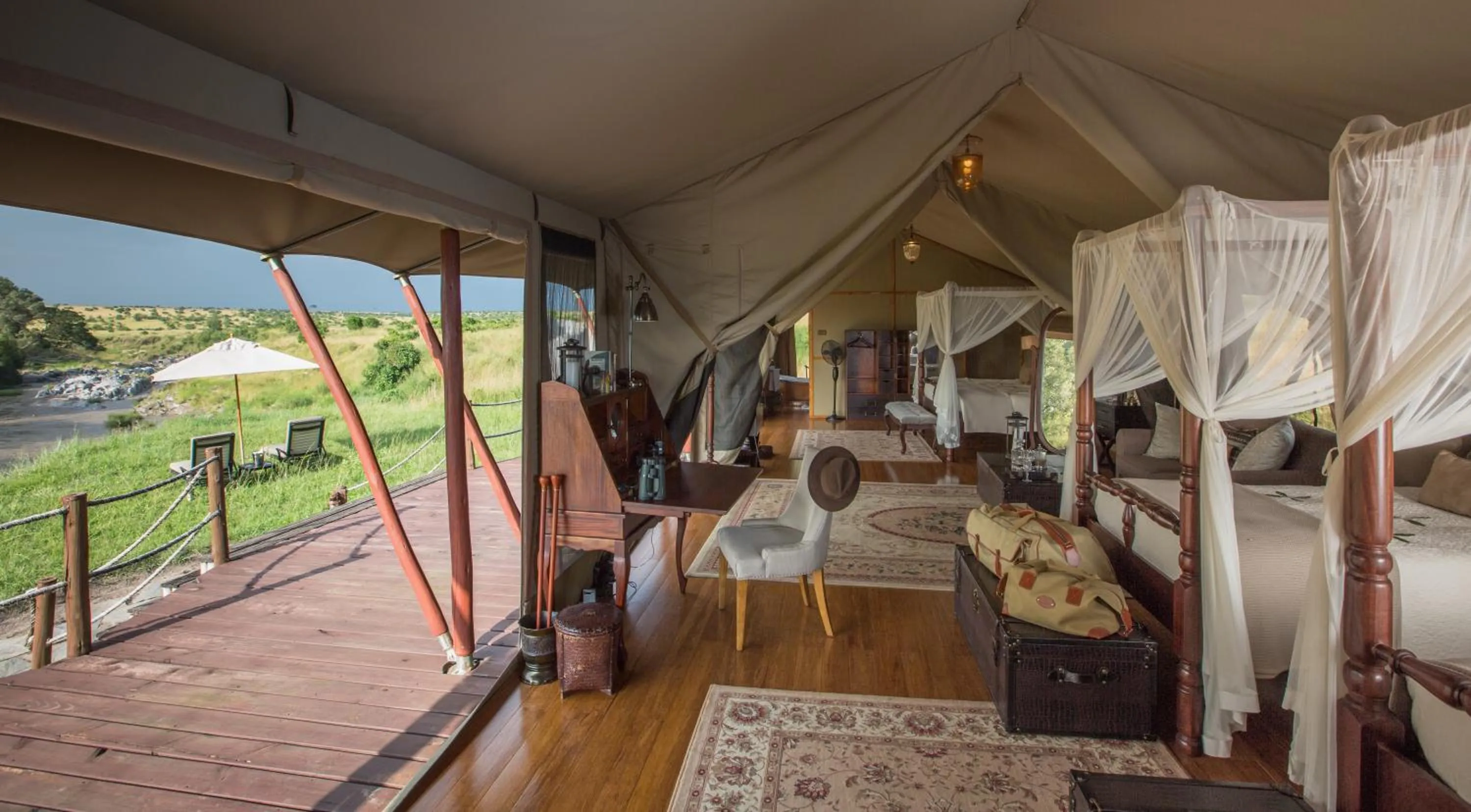 Photo of the whole room in Elewana Sand River Mara