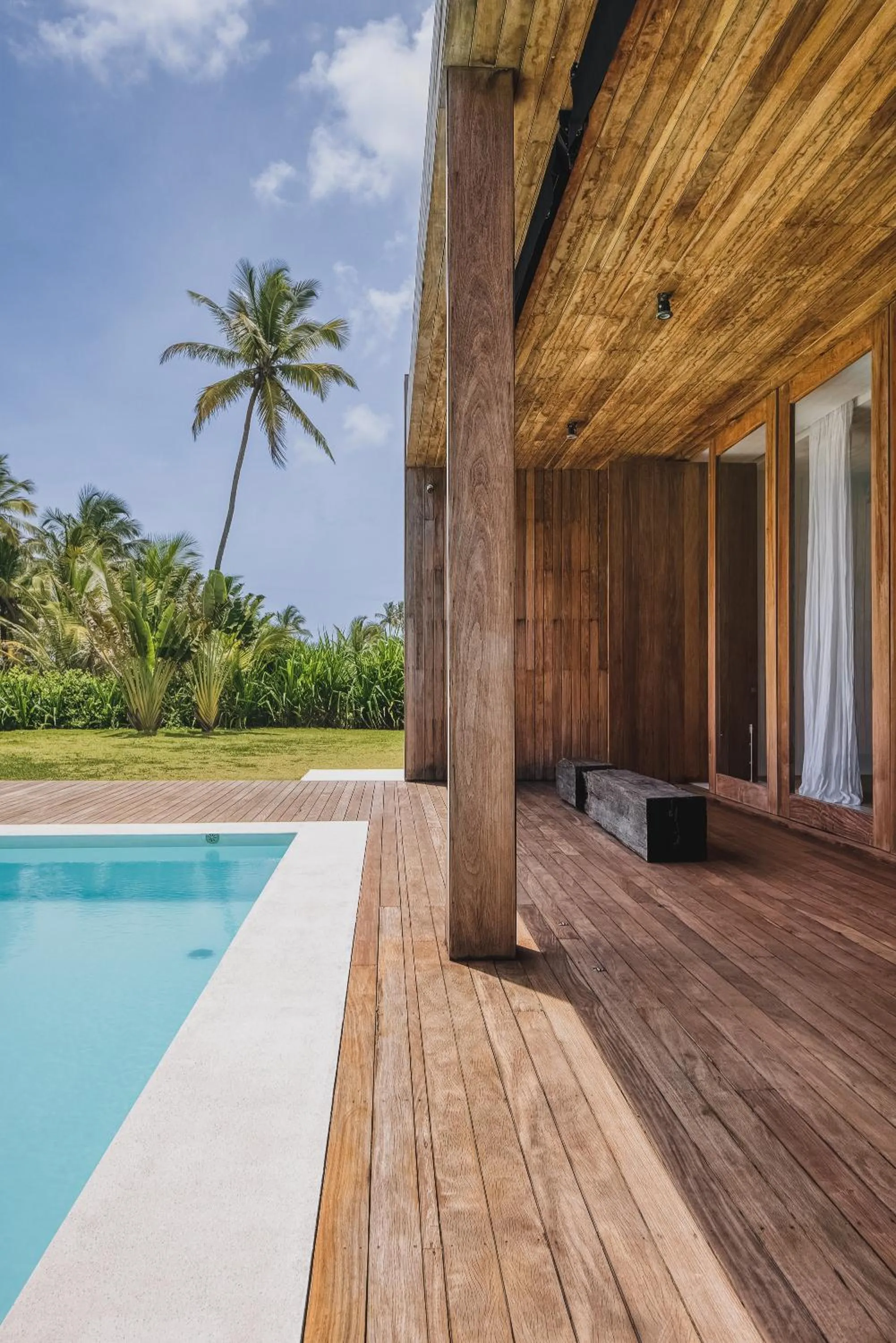 Pool view in KA BRU 1100 Boutique Hotel