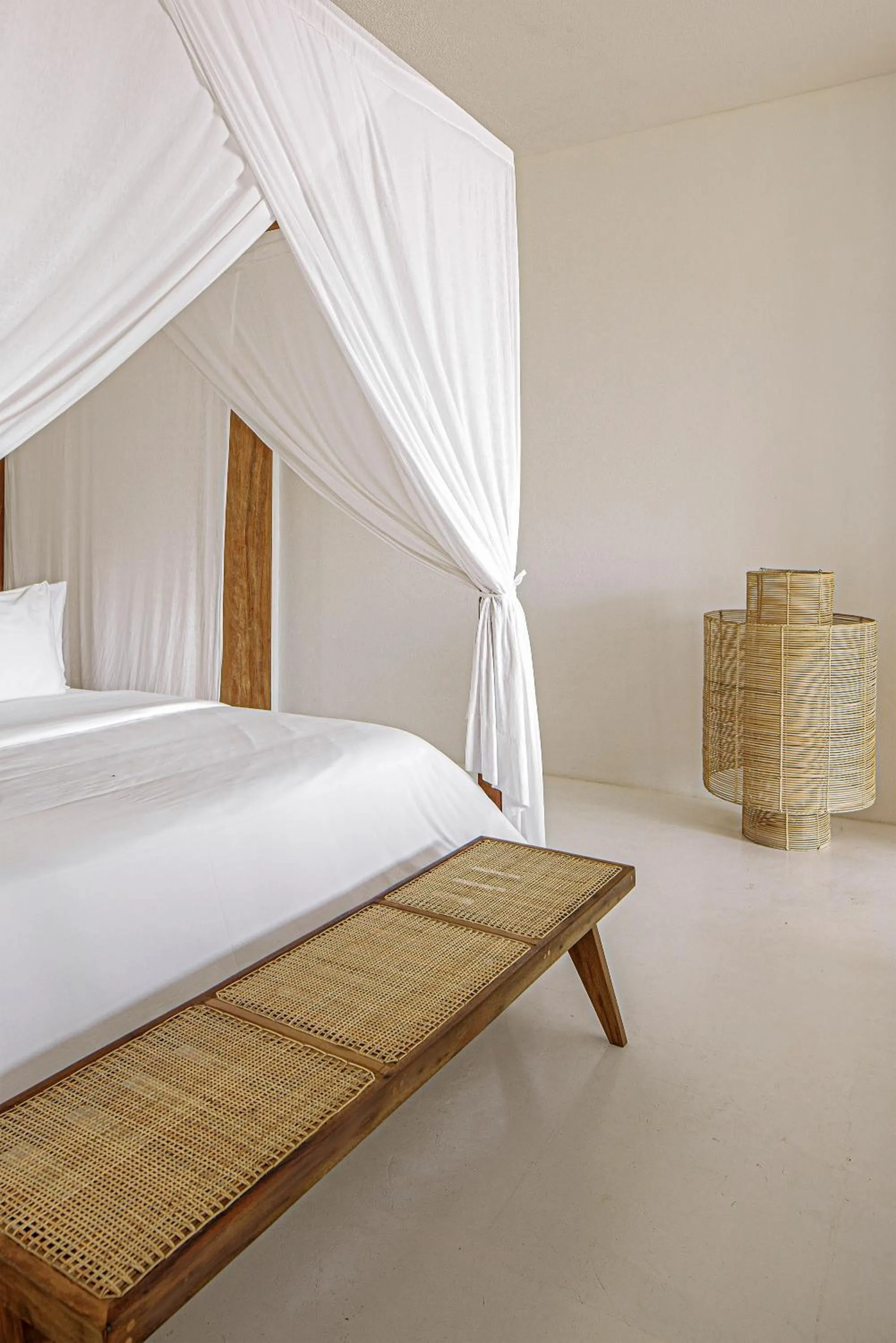 Bed in KA BRU 1100 Boutique Hotel