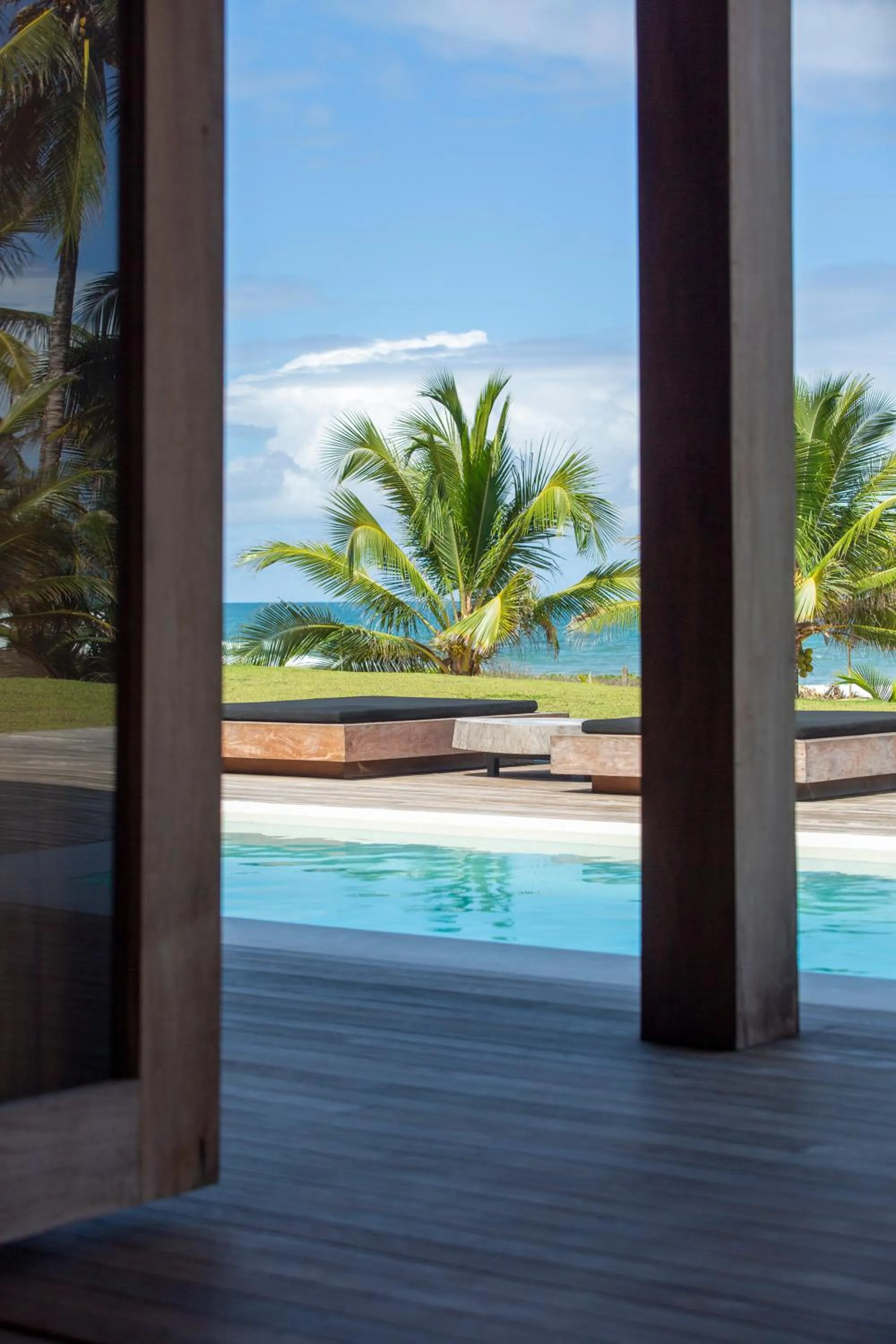 Pool view in KA BRU 1100 Boutique Hotel