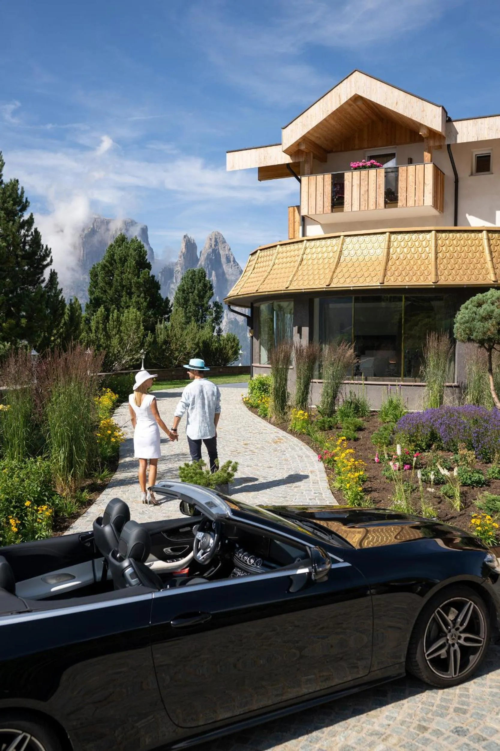 Property building in Hotel Rosa Eco Alpine Spa