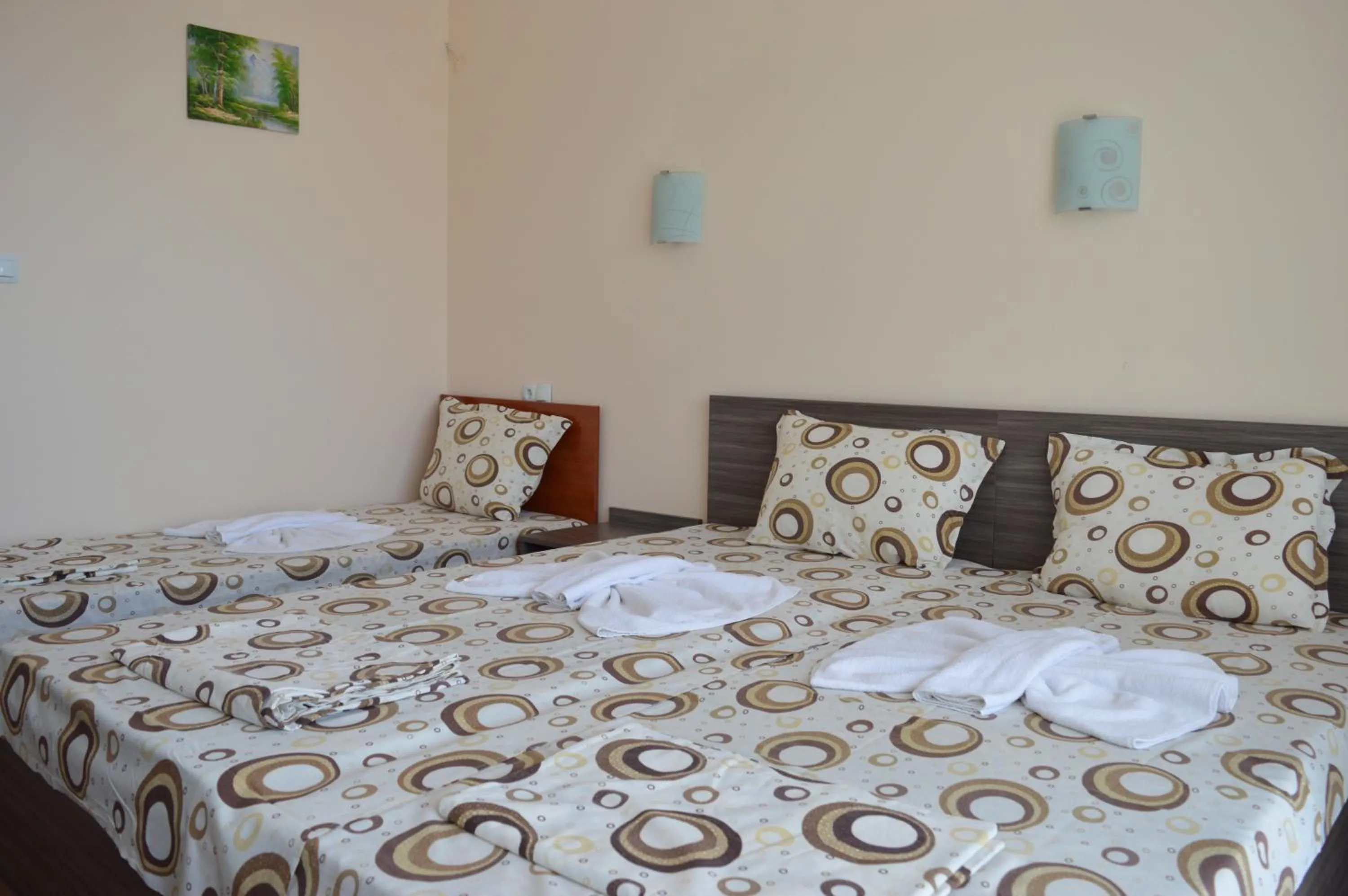 Bed in Hotel Ray