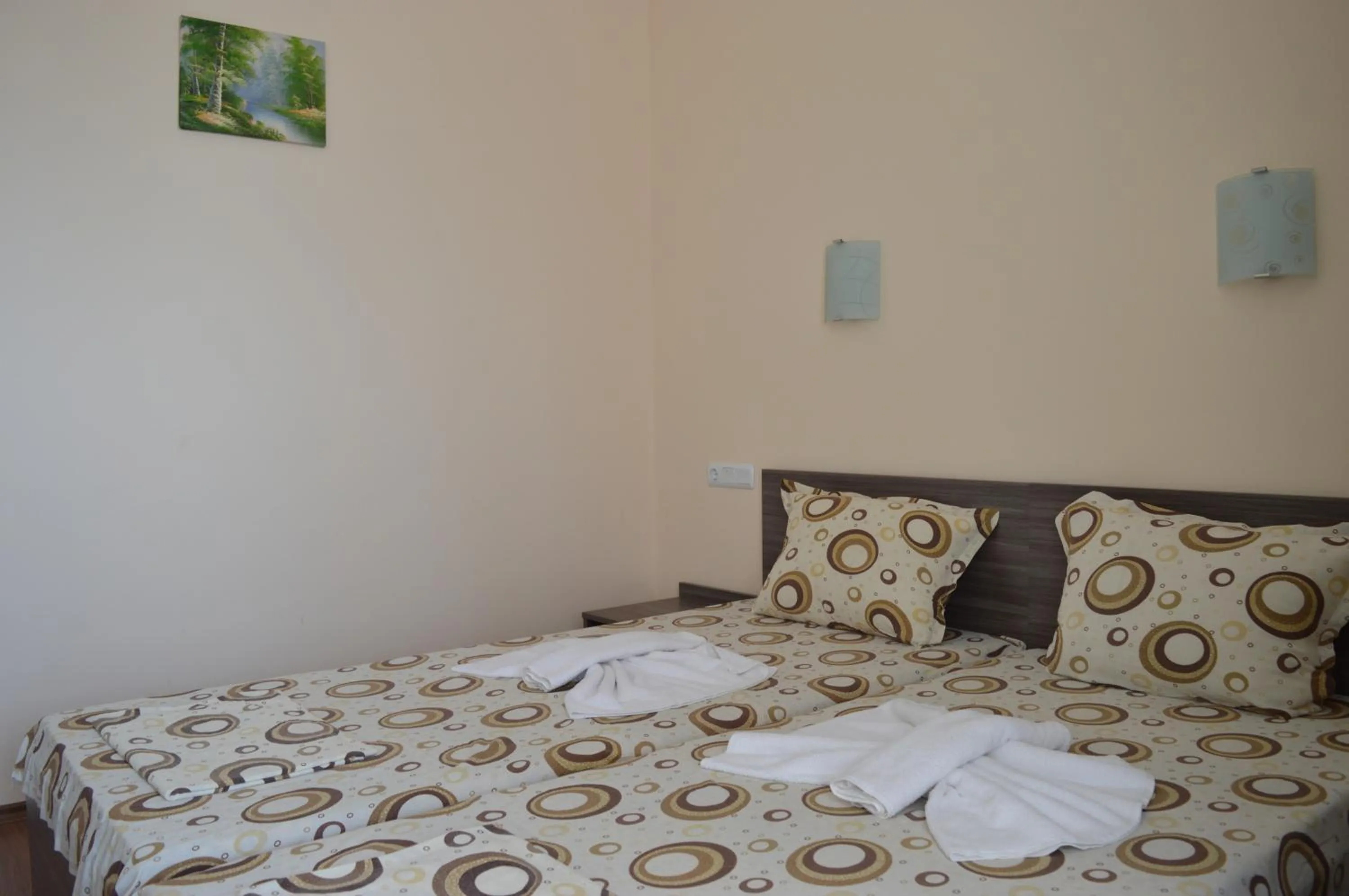Bed in Hotel Ray