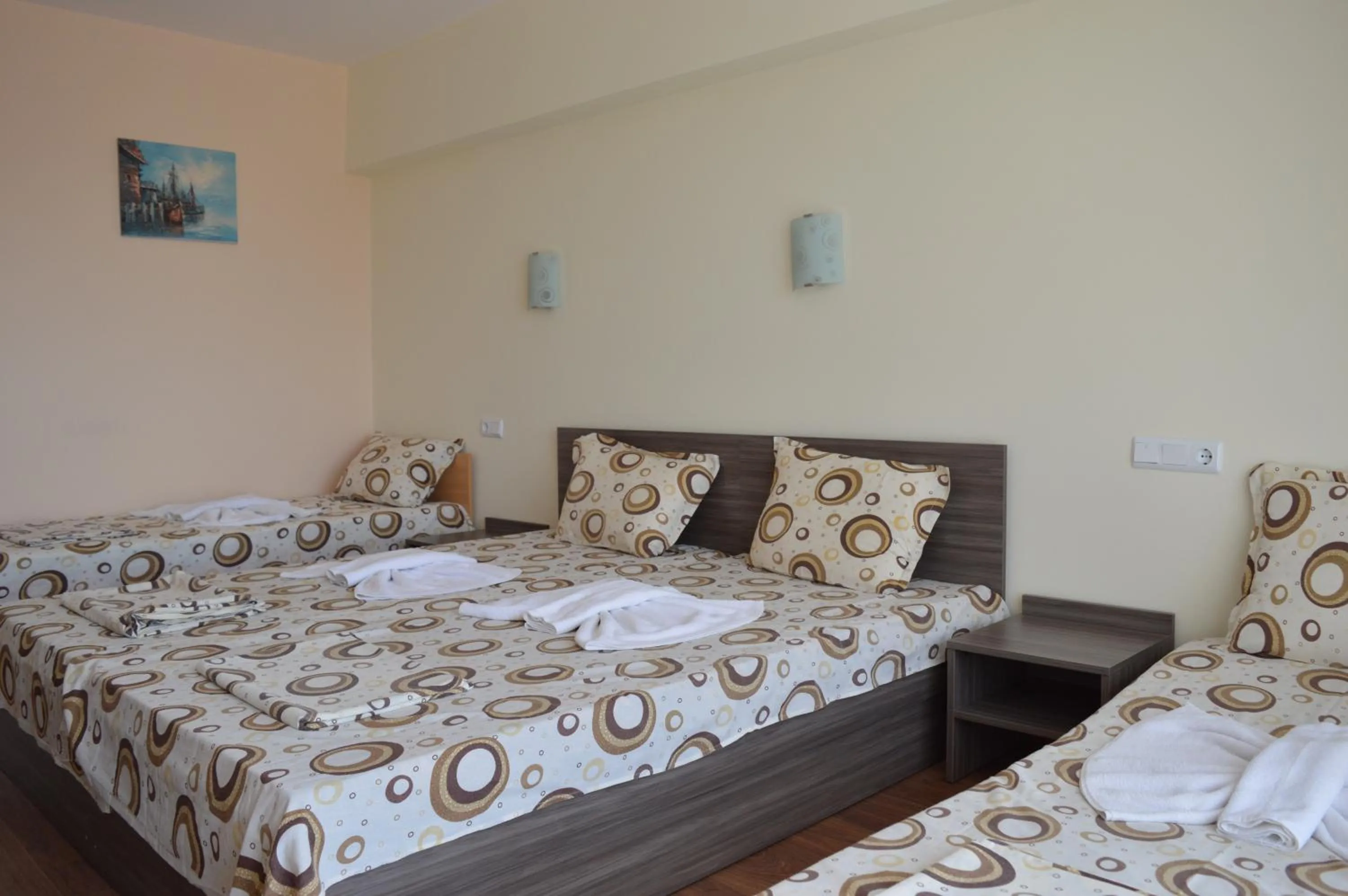 Bed in Hotel Ray
