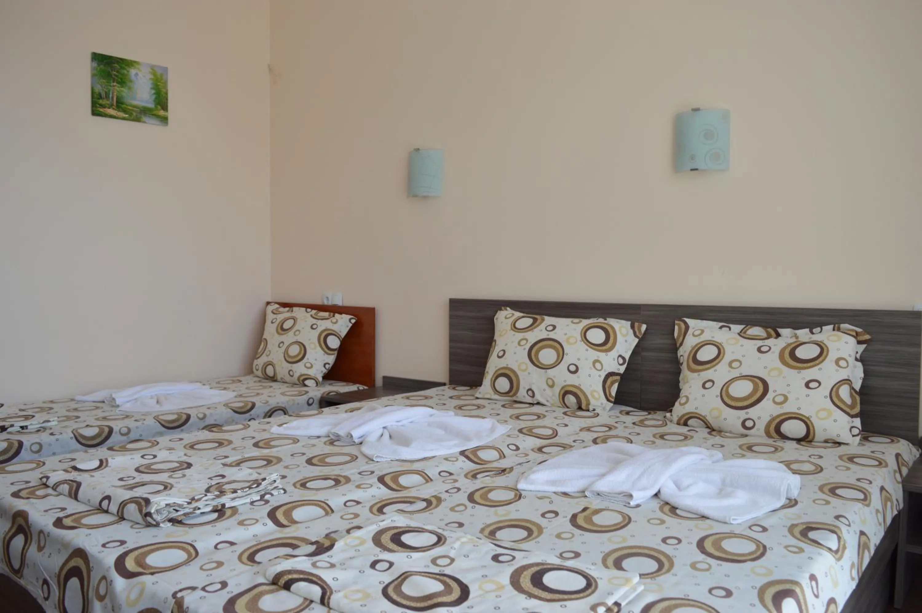 Bed in Hotel Ray