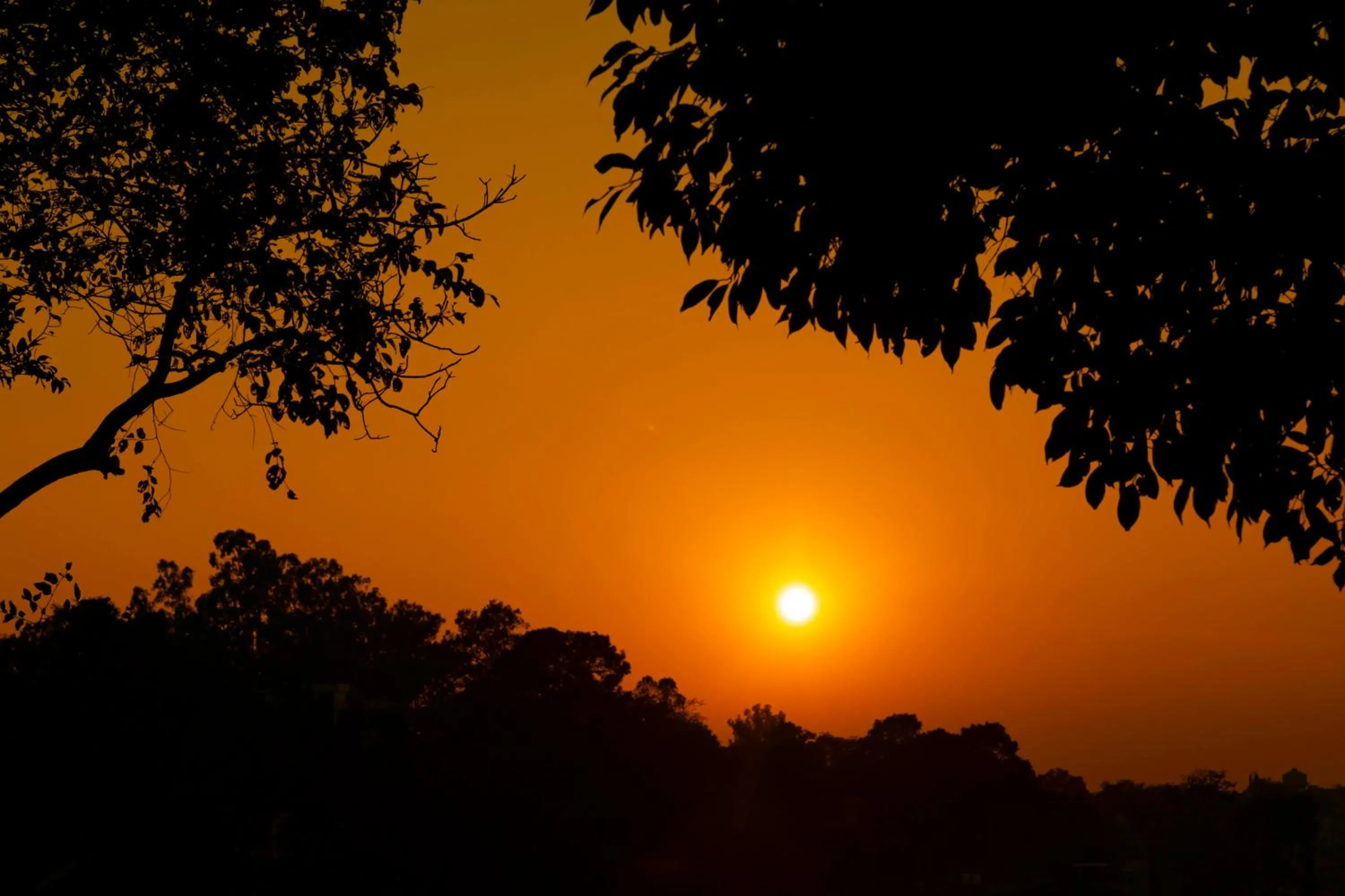 Sunset in Seclude Nahan, Bantony Cottage