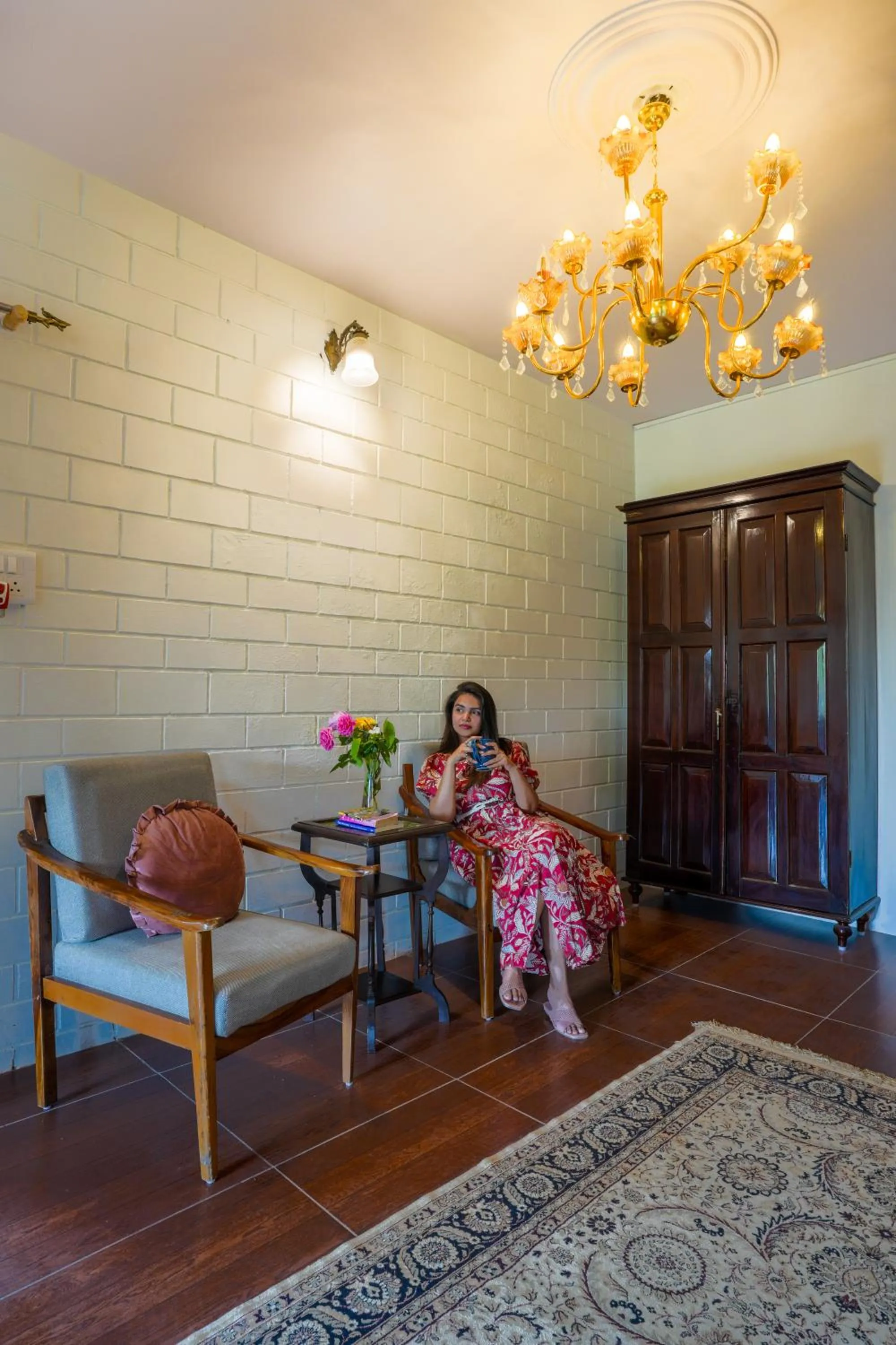 Seating area in Seclude Nahan, Bantony Cottage