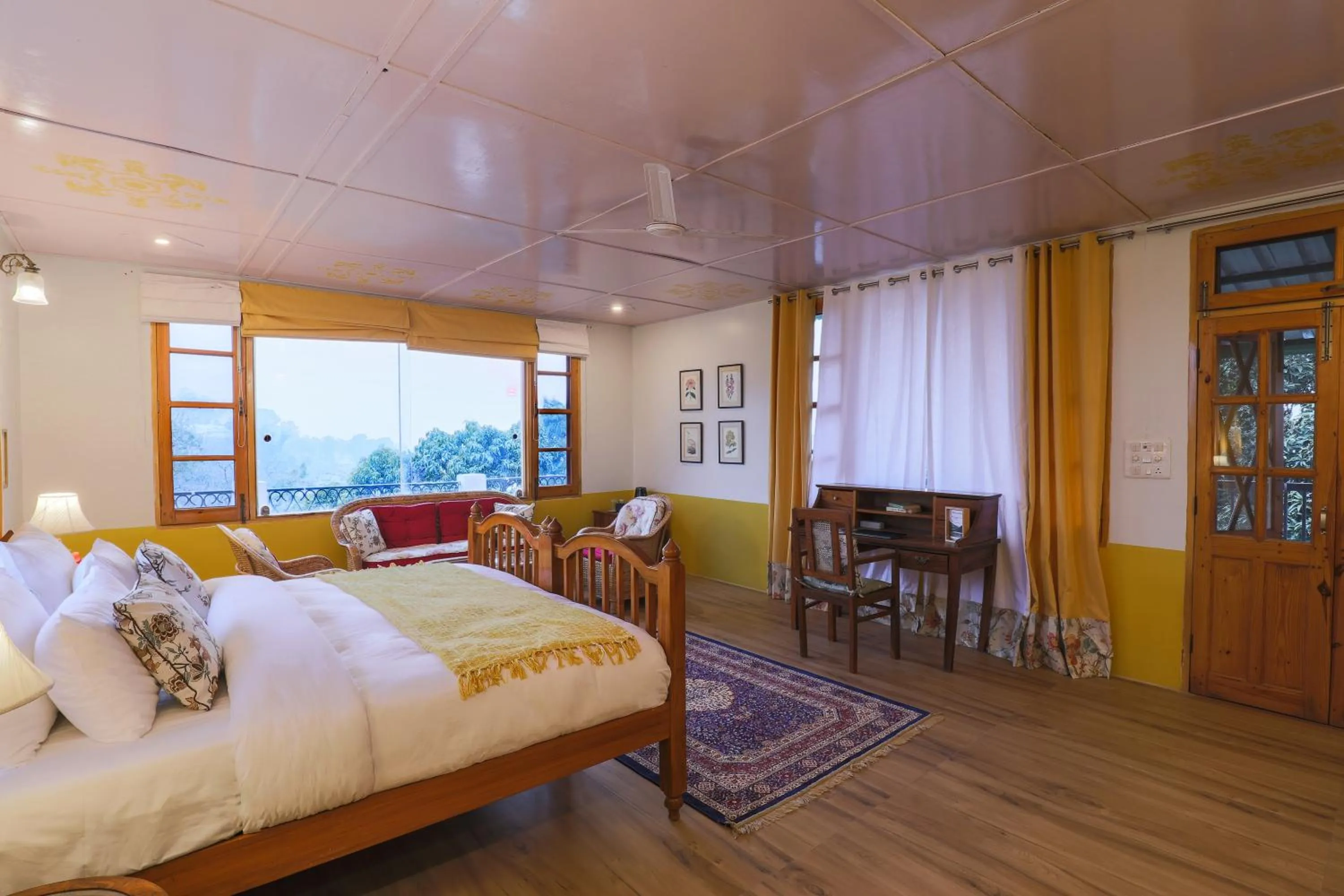 Photo of the whole room, Bed in Seclude Nahan, Bantony Cottage