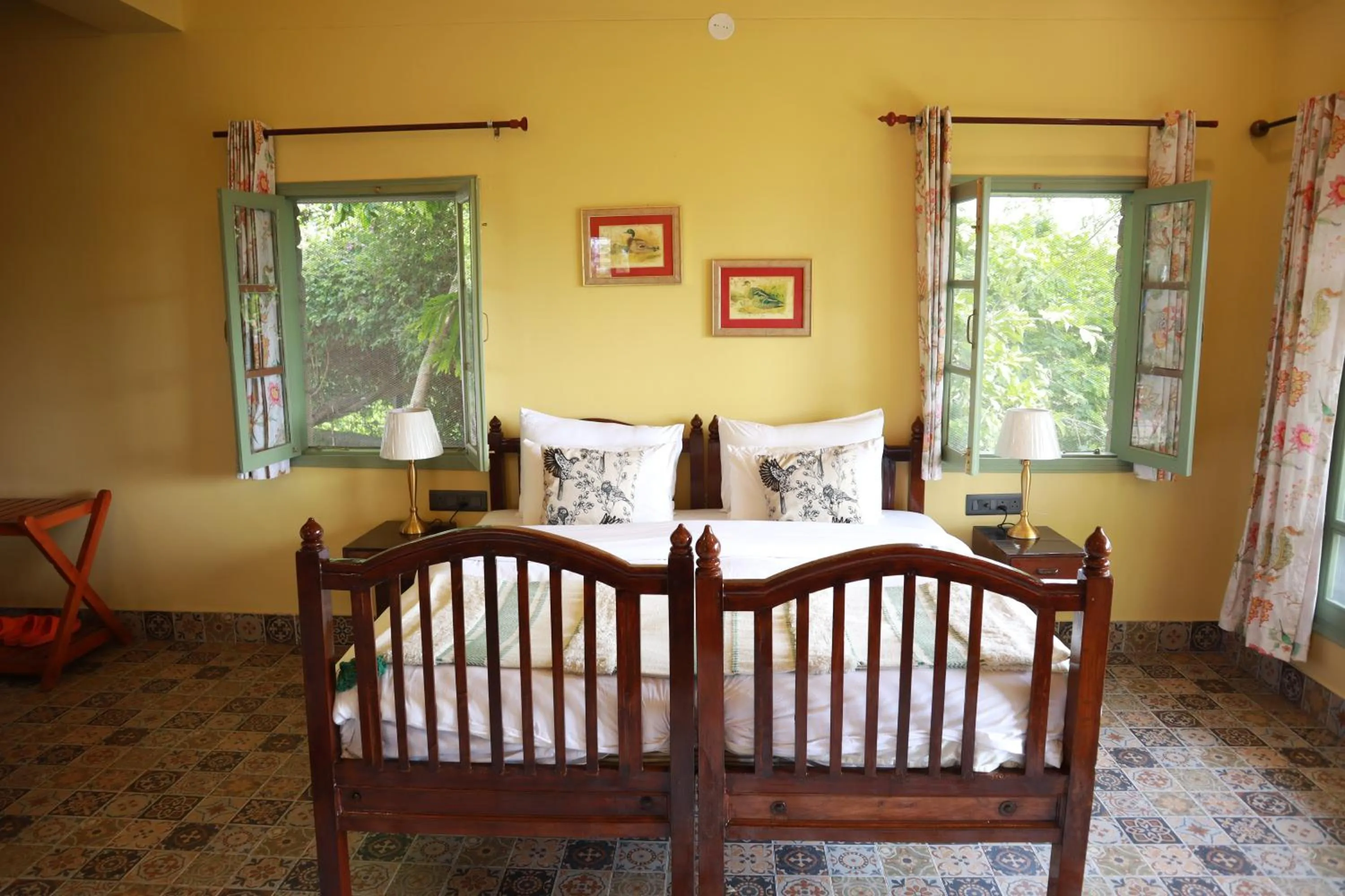 Bedroom in Seclude Nahan, Bantony Cottage
