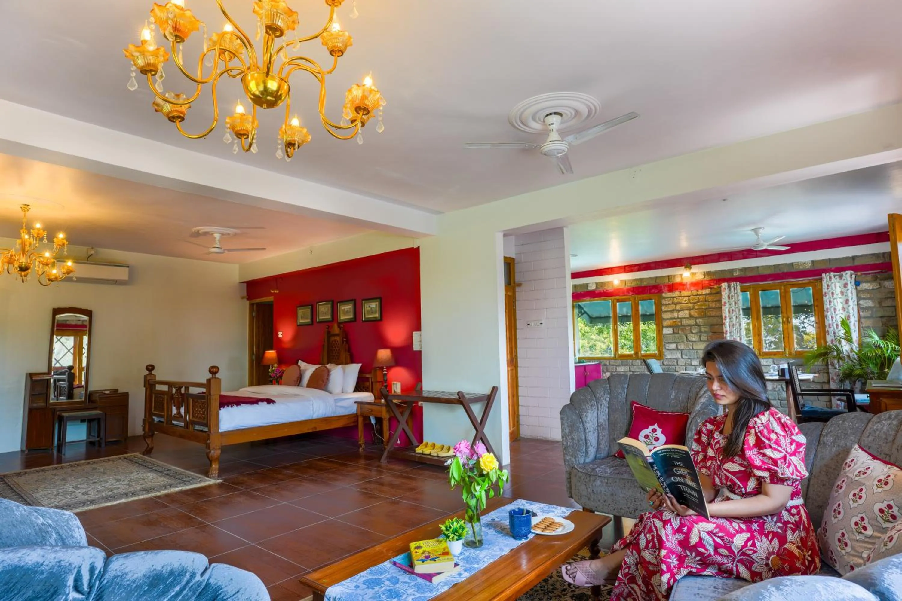 Photo of the whole room, Bed in Seclude Nahan, Bantony Cottage