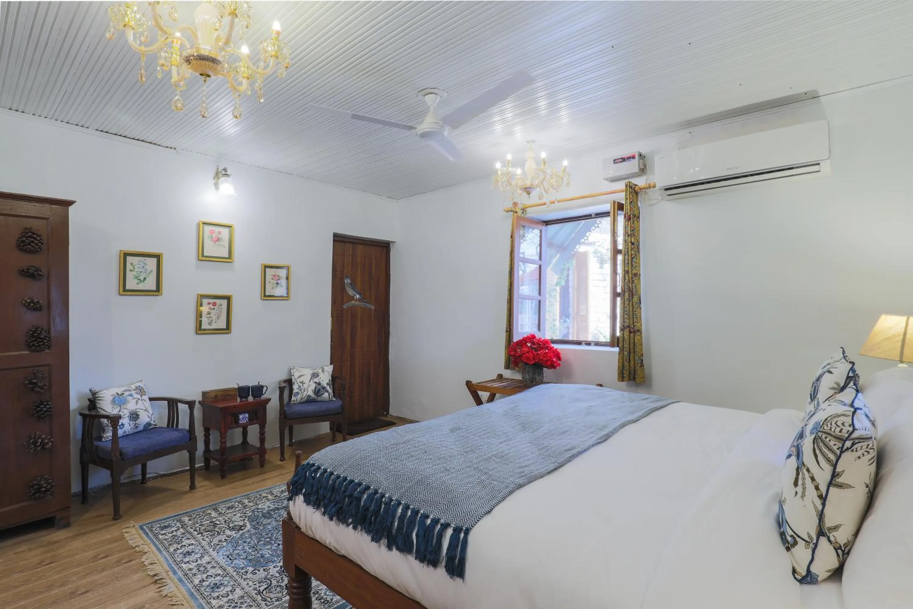 Bedroom, Bed in Seclude Nahan, Bantony Cottage