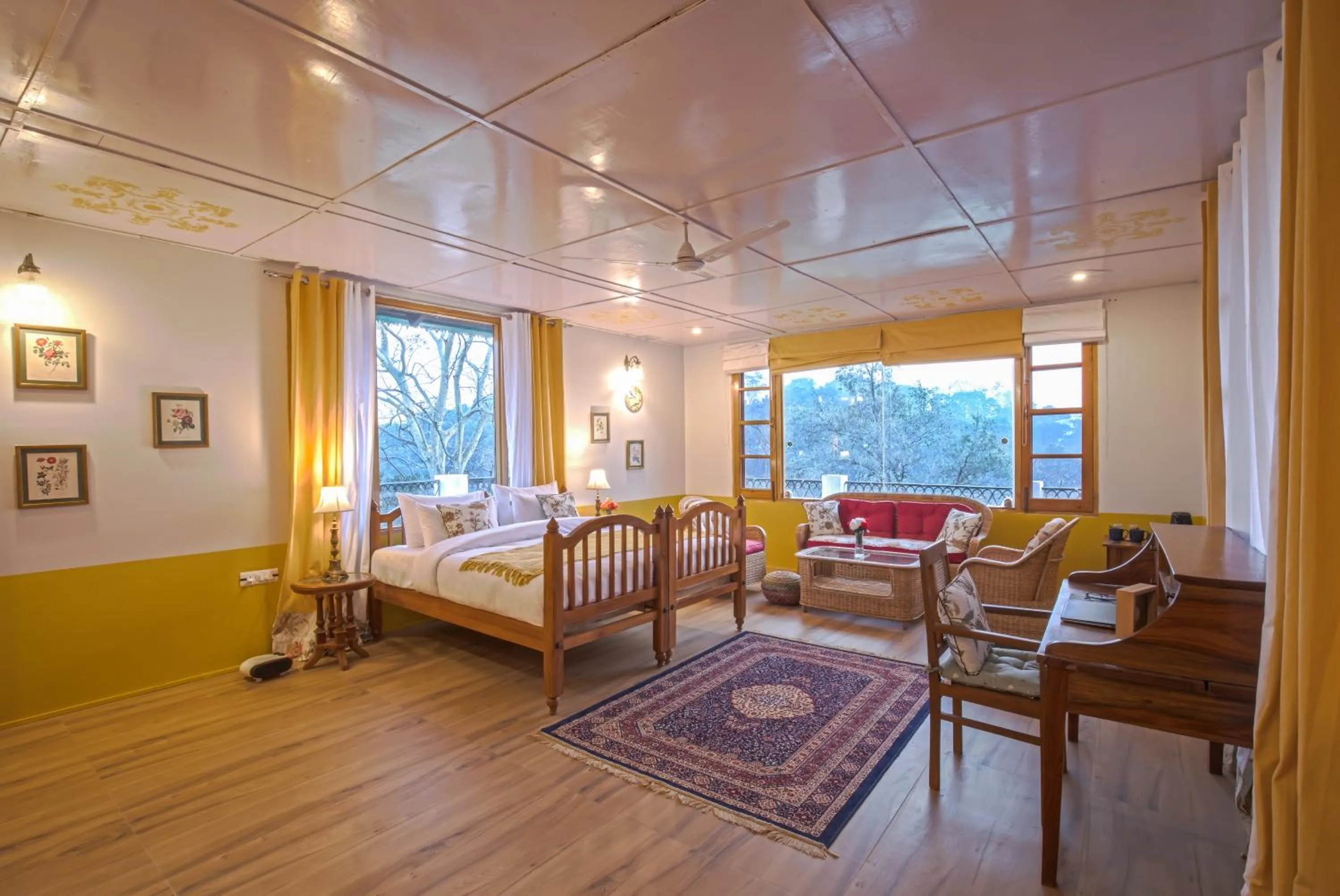 Photo of the whole room, Bed in Seclude Nahan, Bantony Cottage