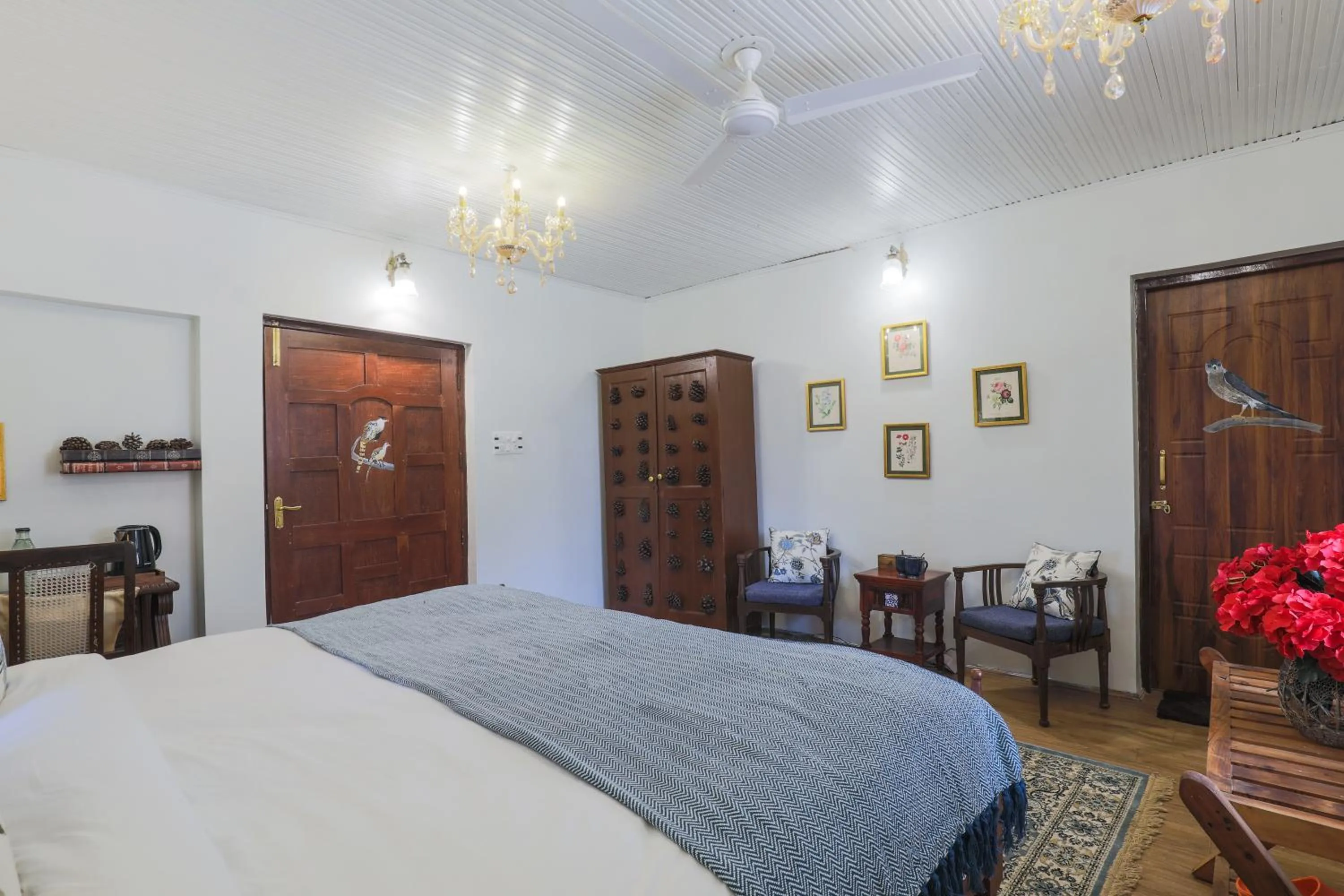 Bedroom, Bed in Seclude Nahan, Bantony Cottage