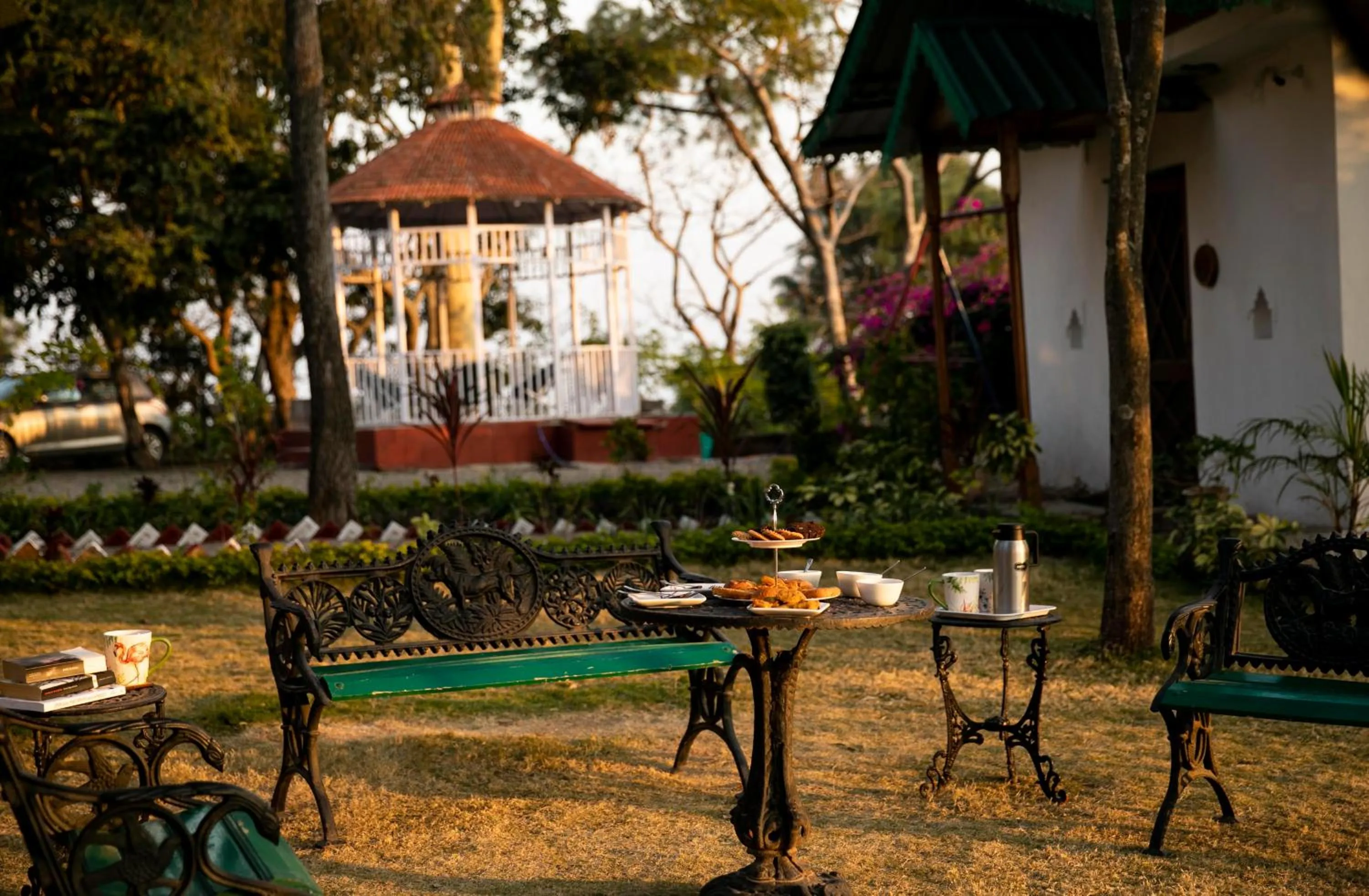 Garden view in Seclude Nahan, Bantony Cottage