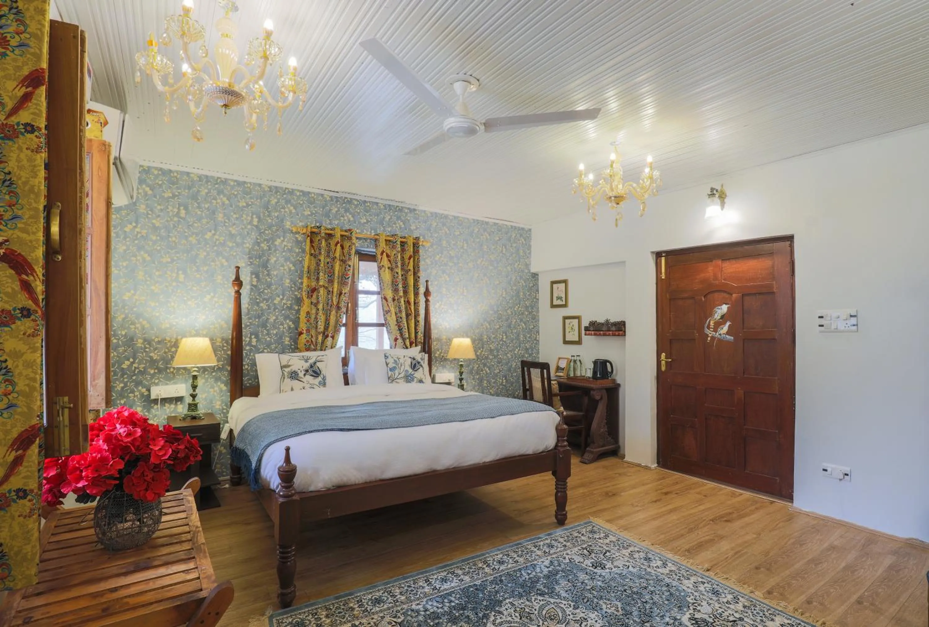Bedroom, Bed in Seclude Nahan, Bantony Cottage