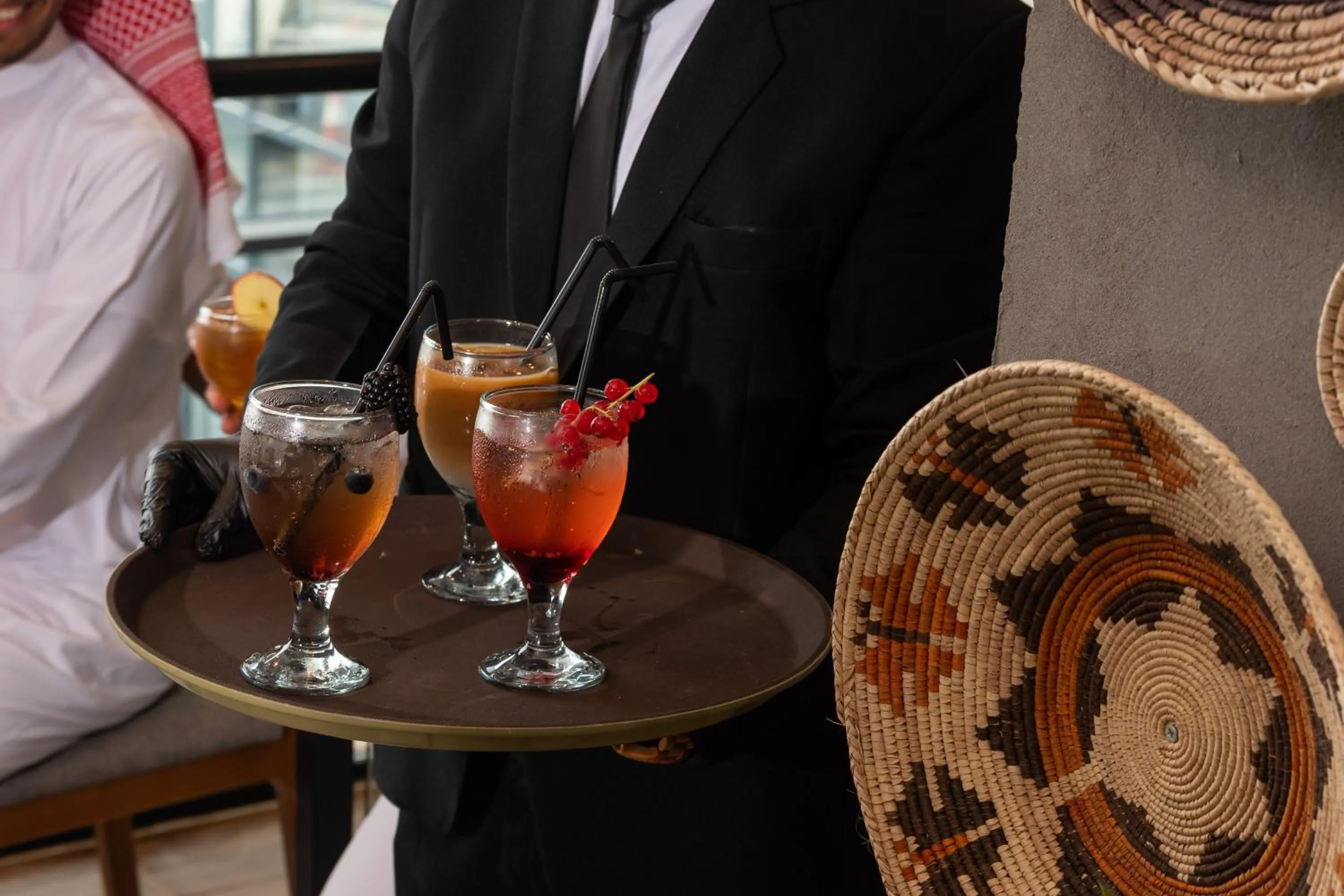 Drinks in Laten Suites Al Salim Plaza