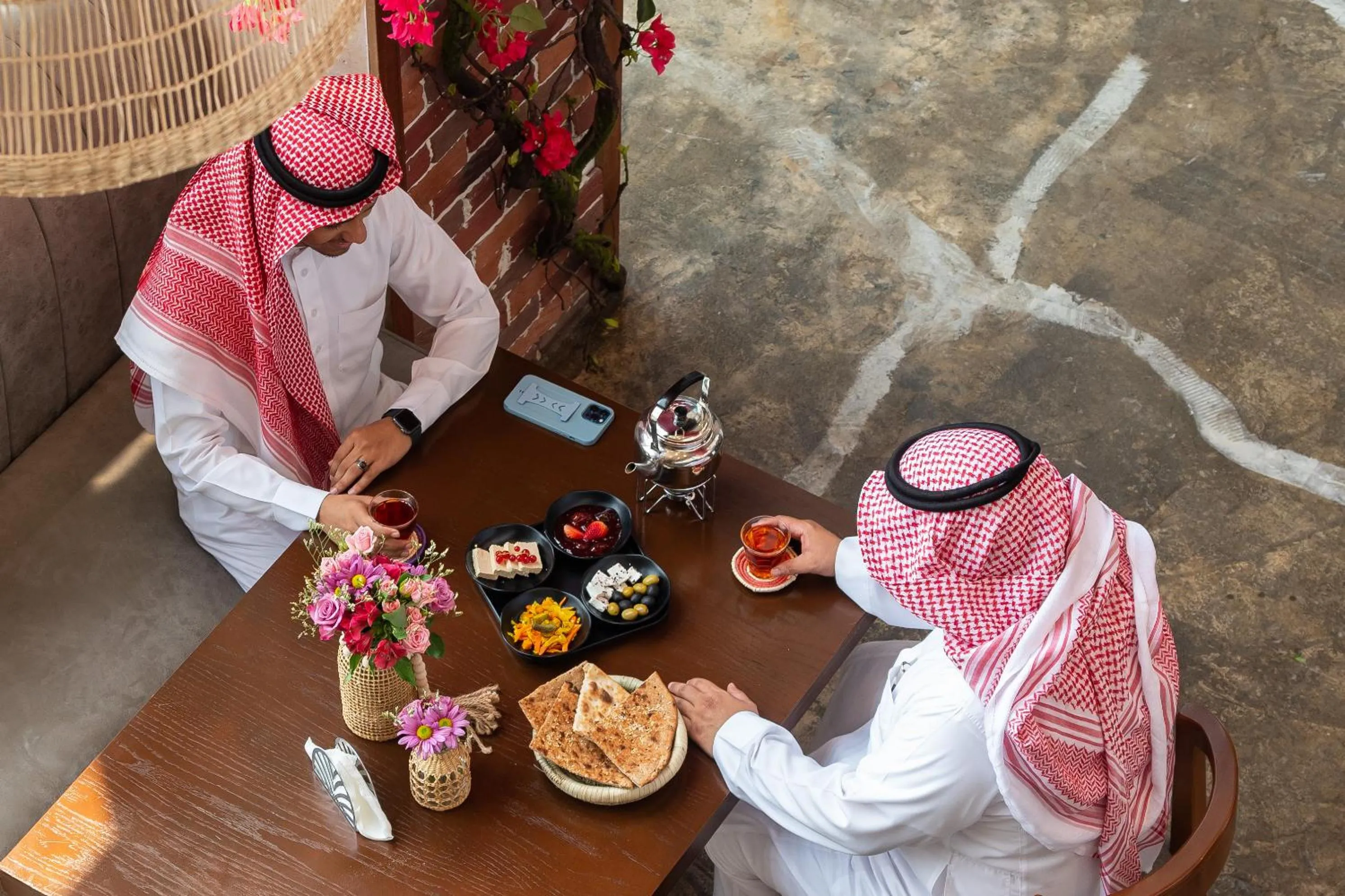 Food and drinks in Laten Suites Al Salim Plaza