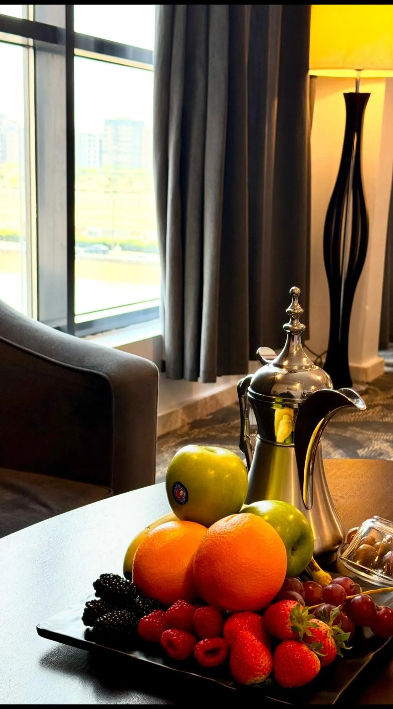 Living room in Laten Suites Al Salim Plaza