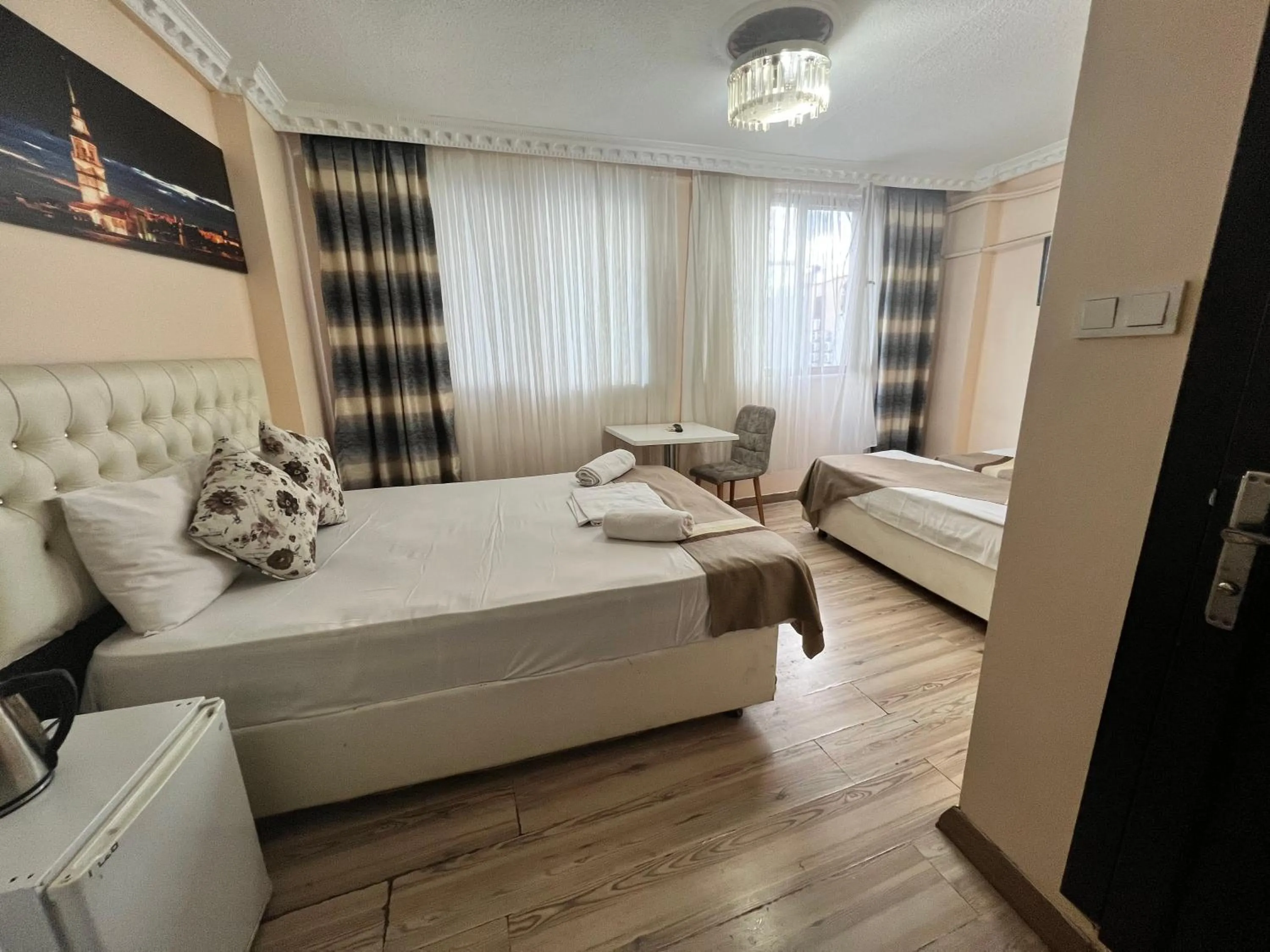 Bed in DİYAR BUDGET HOTEL