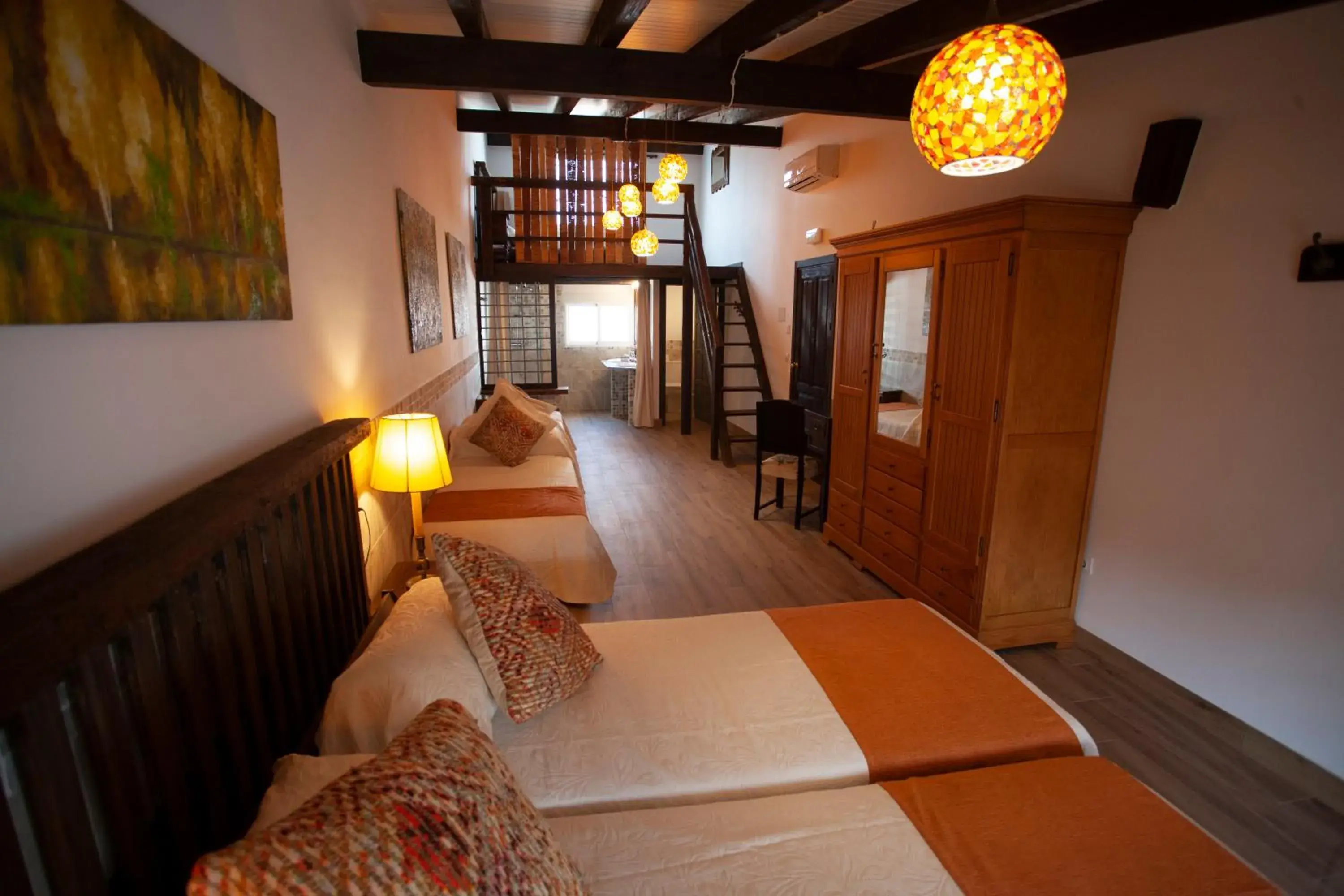 Family Room with Bathroom in El Palacete de Cuevas Family Room with Bathroom in El Palacete de Cuevas