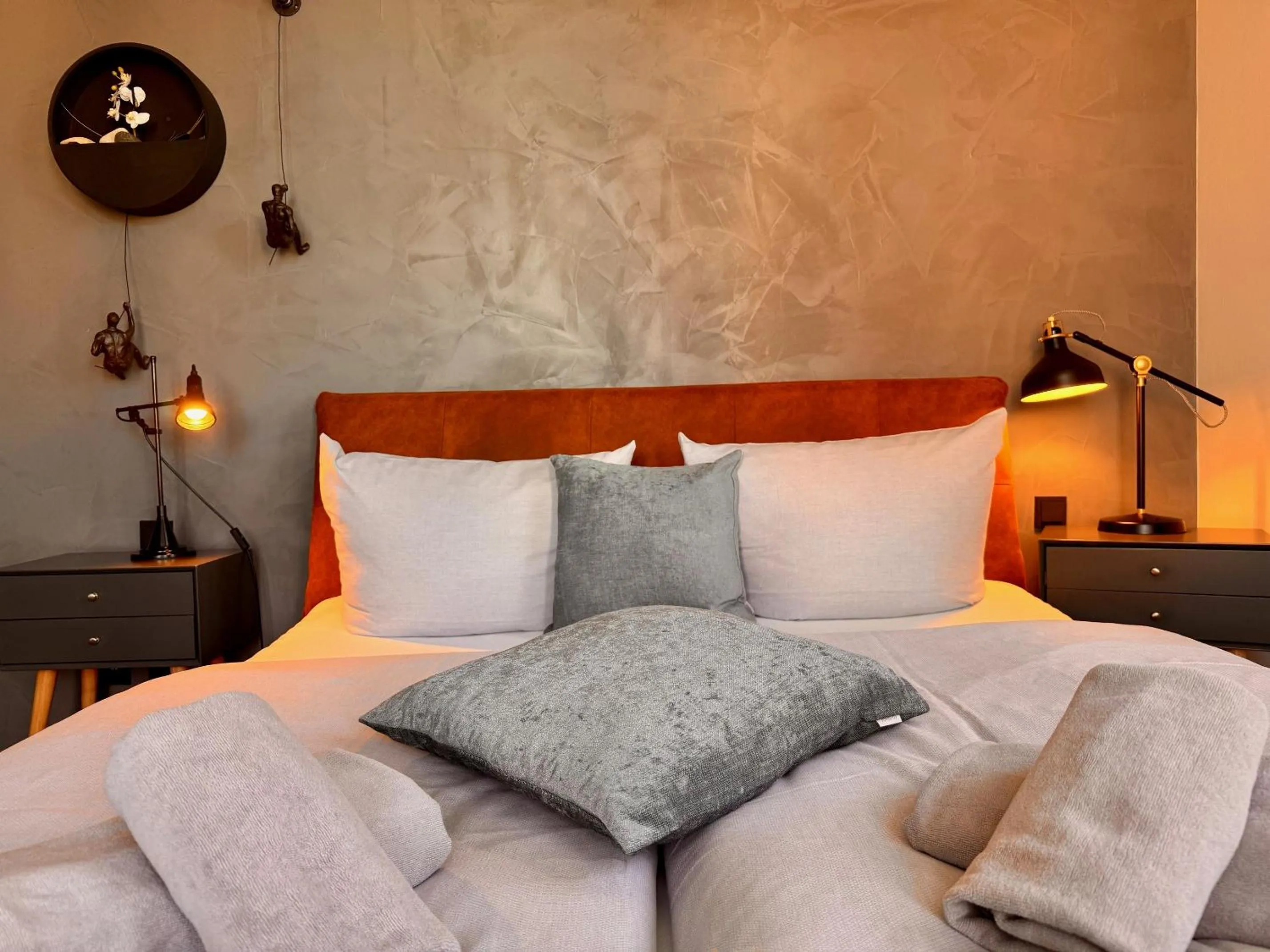 Photo of the whole room, Bed in Hotel & Restaurant Fackelgarten Plau am See