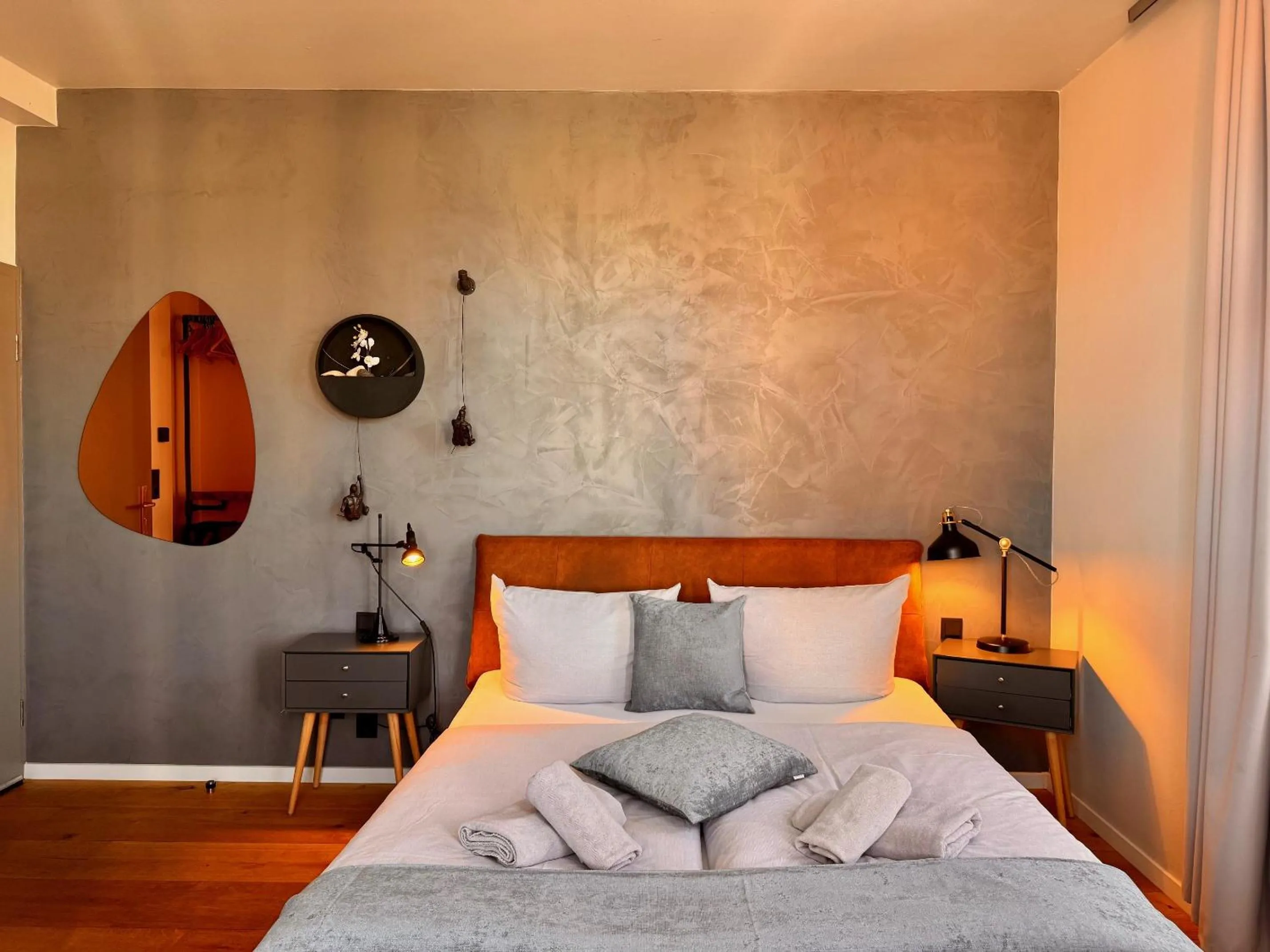 Photo of the whole room, Bed in Hotel & Restaurant Fackelgarten Plau am See